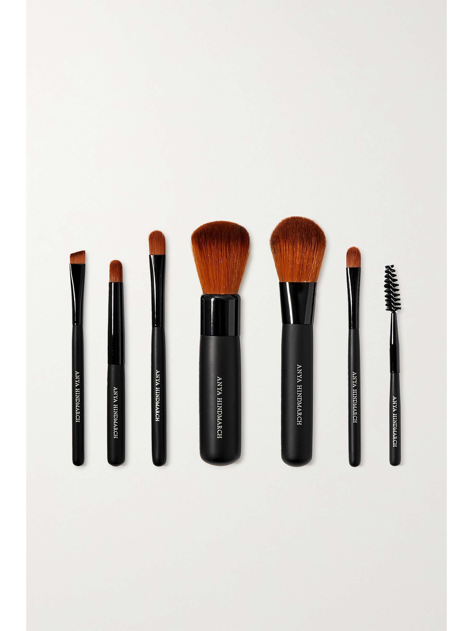 ANYA HINDMARCH Leather-trimmed ECONYL cosmetics case