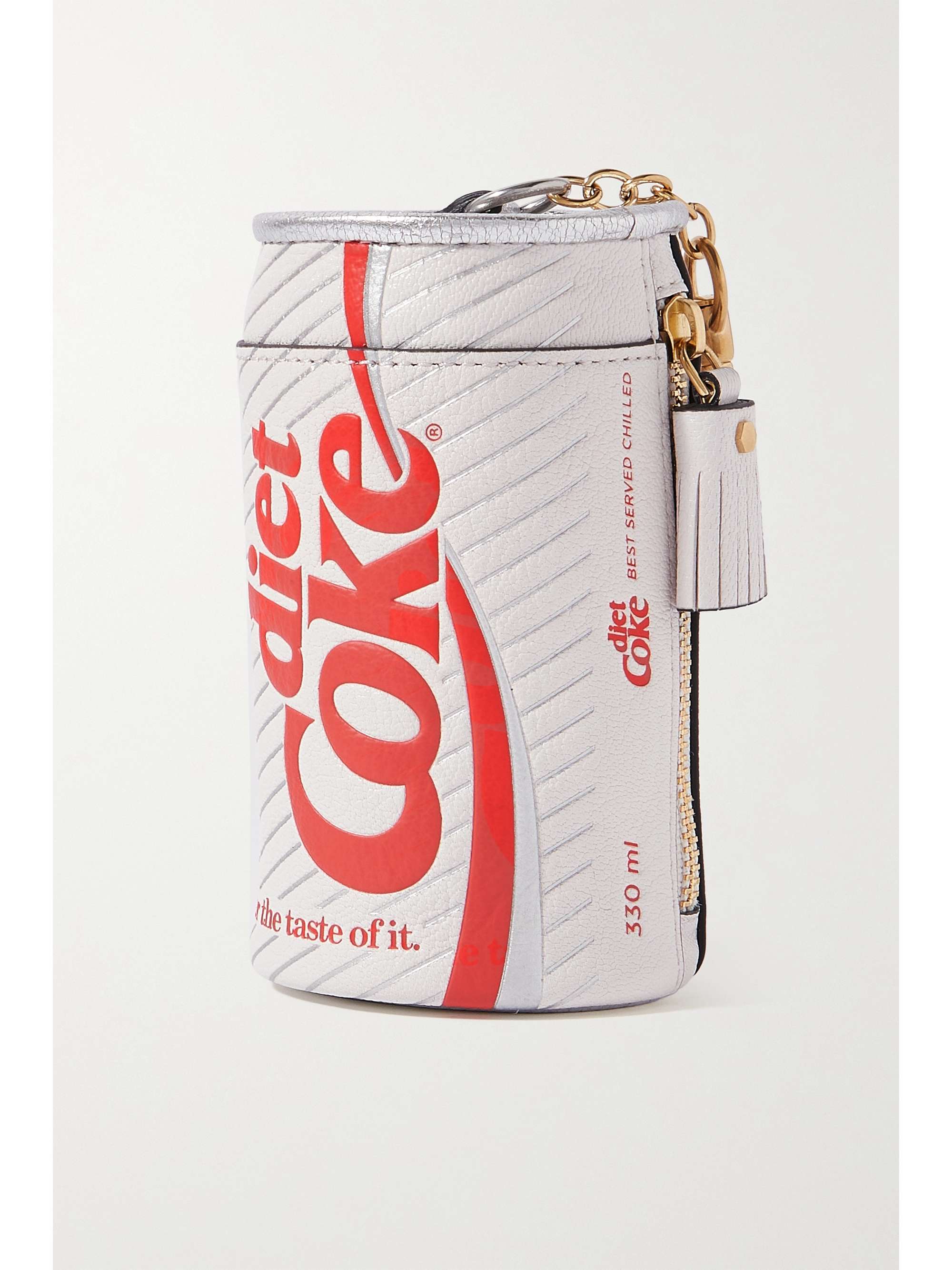 ANYA HINDMARCH Diet Coke appliquéd leather coin purse