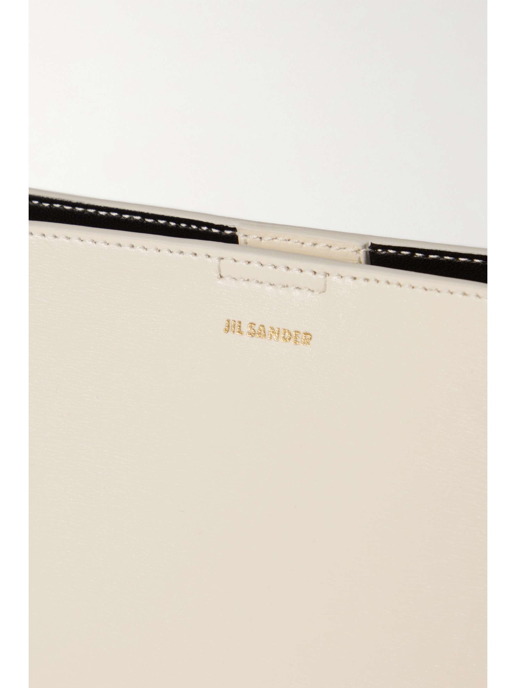 JIL SANDER Medium leather shoulder bag