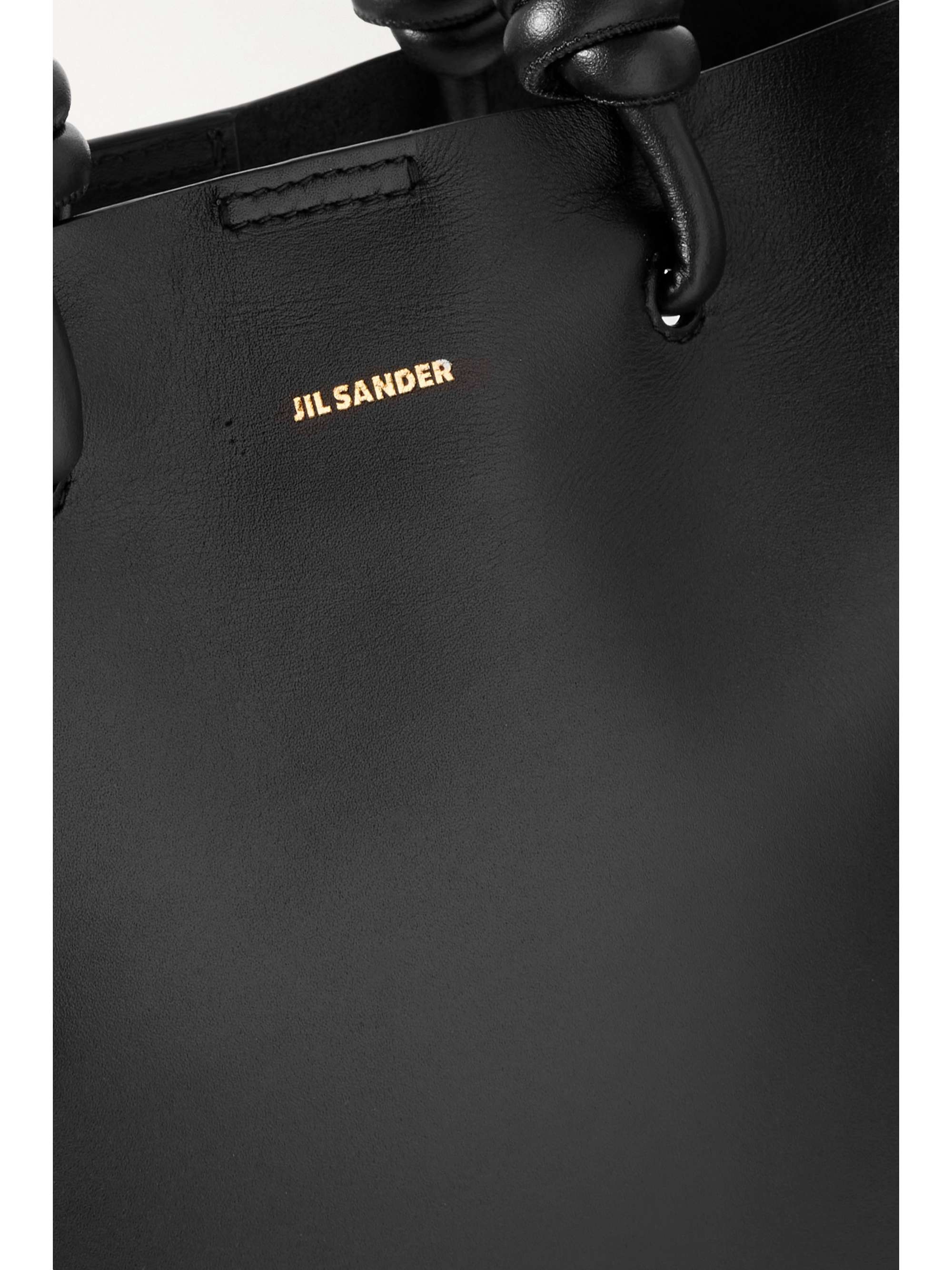 JIL SANDER Knotted leather tote