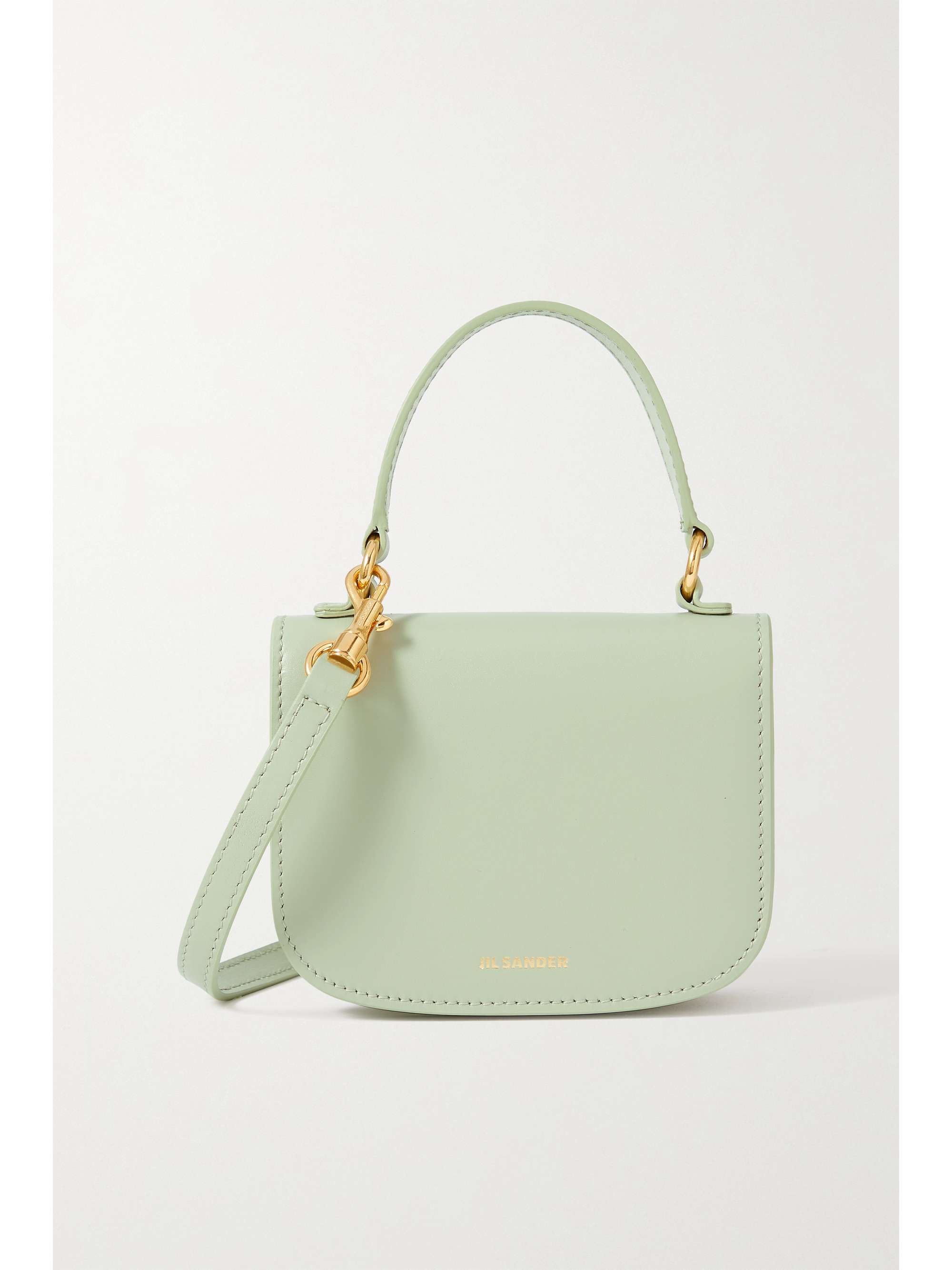 JIL SANDER Mini leather shoulder bag