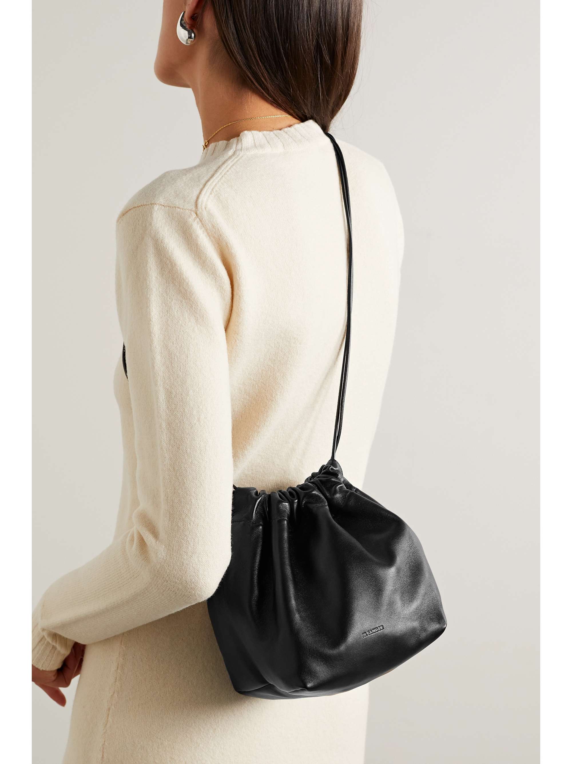 JIL SANDER Leather shoulder bag