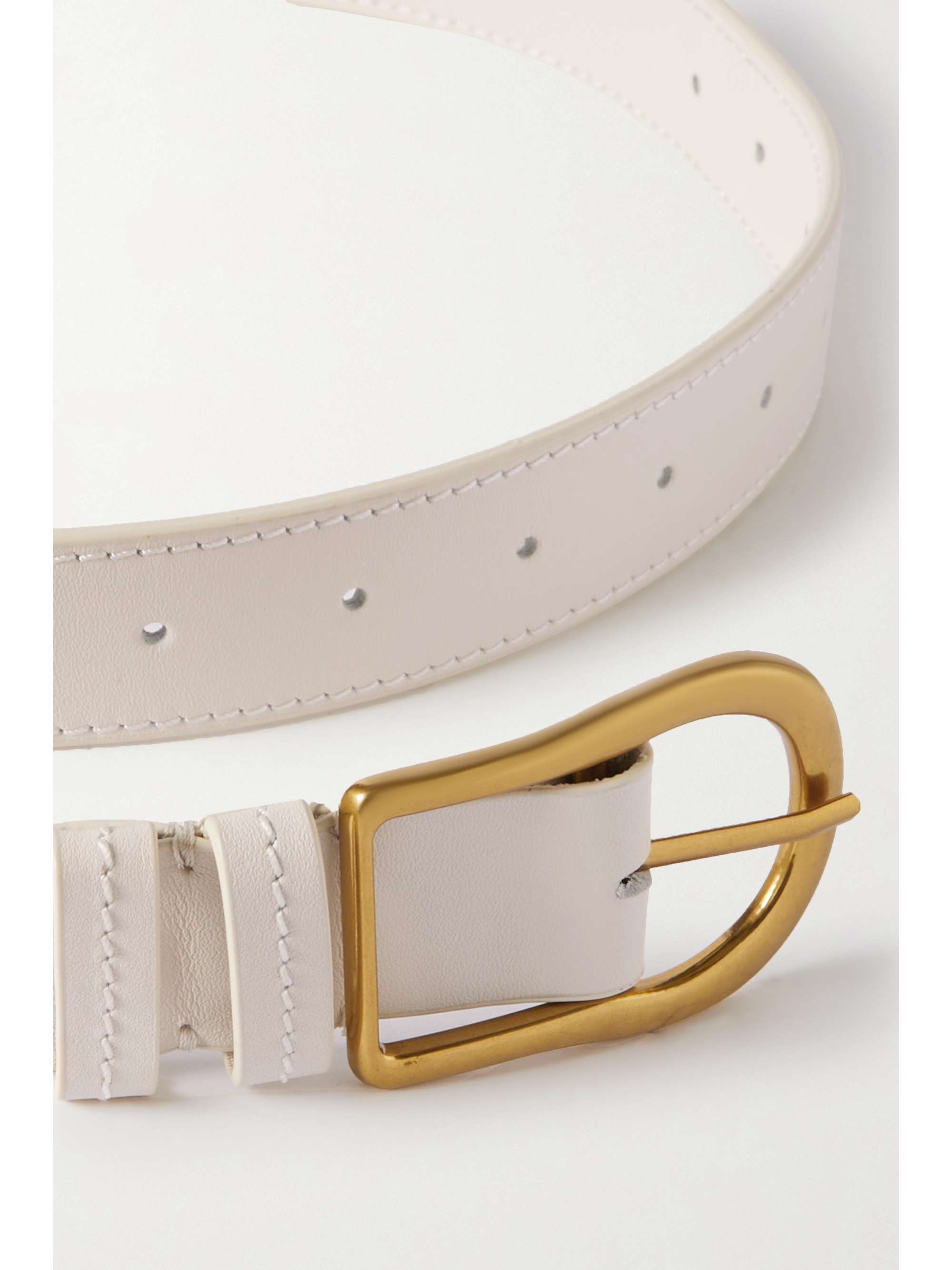 ZIMMERMANN Mini leather-trimmed wicker belt bag