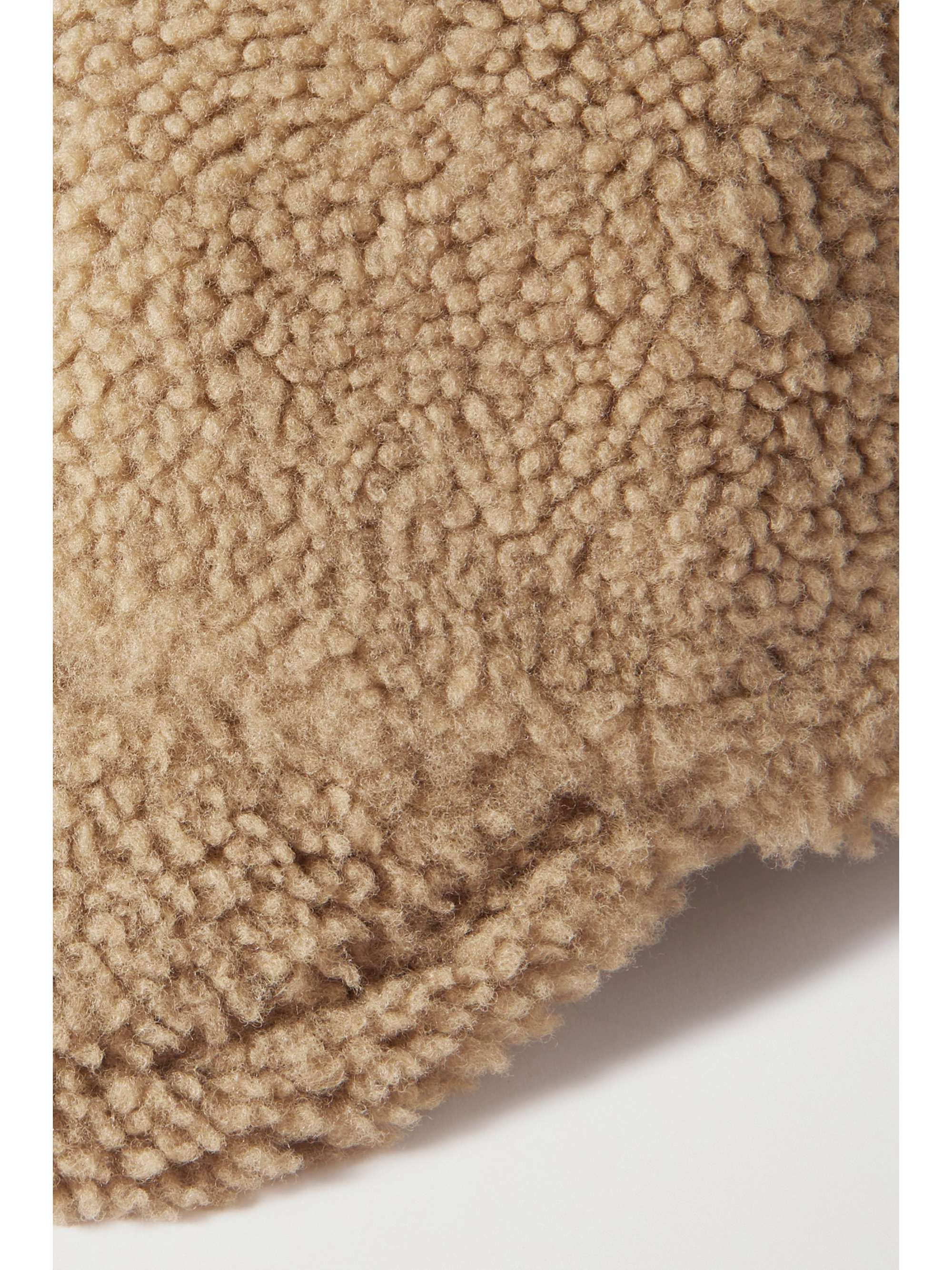 YVES SALOMON Shearling baseball cap