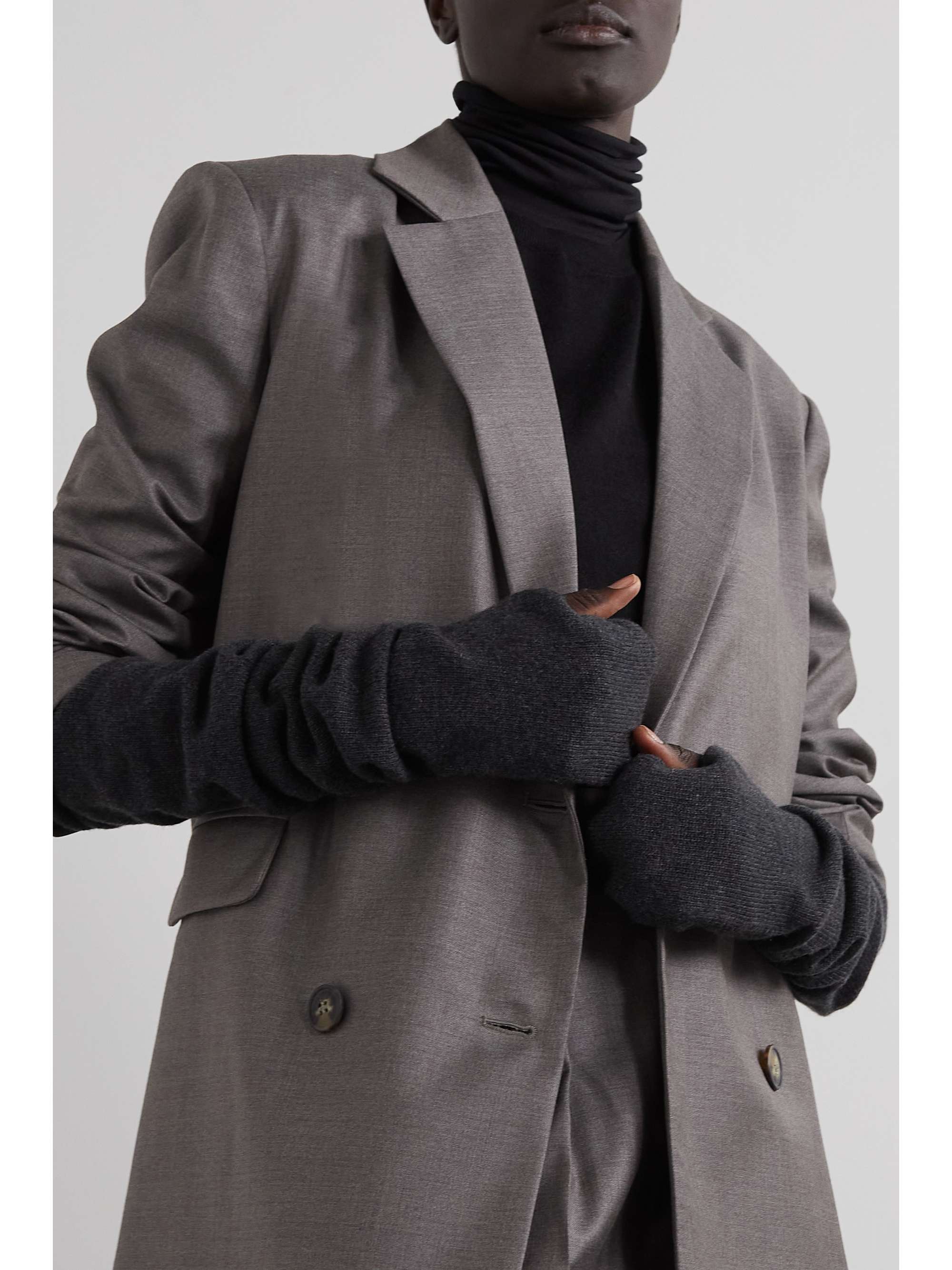 THE ROW Chopo cashmere gloves