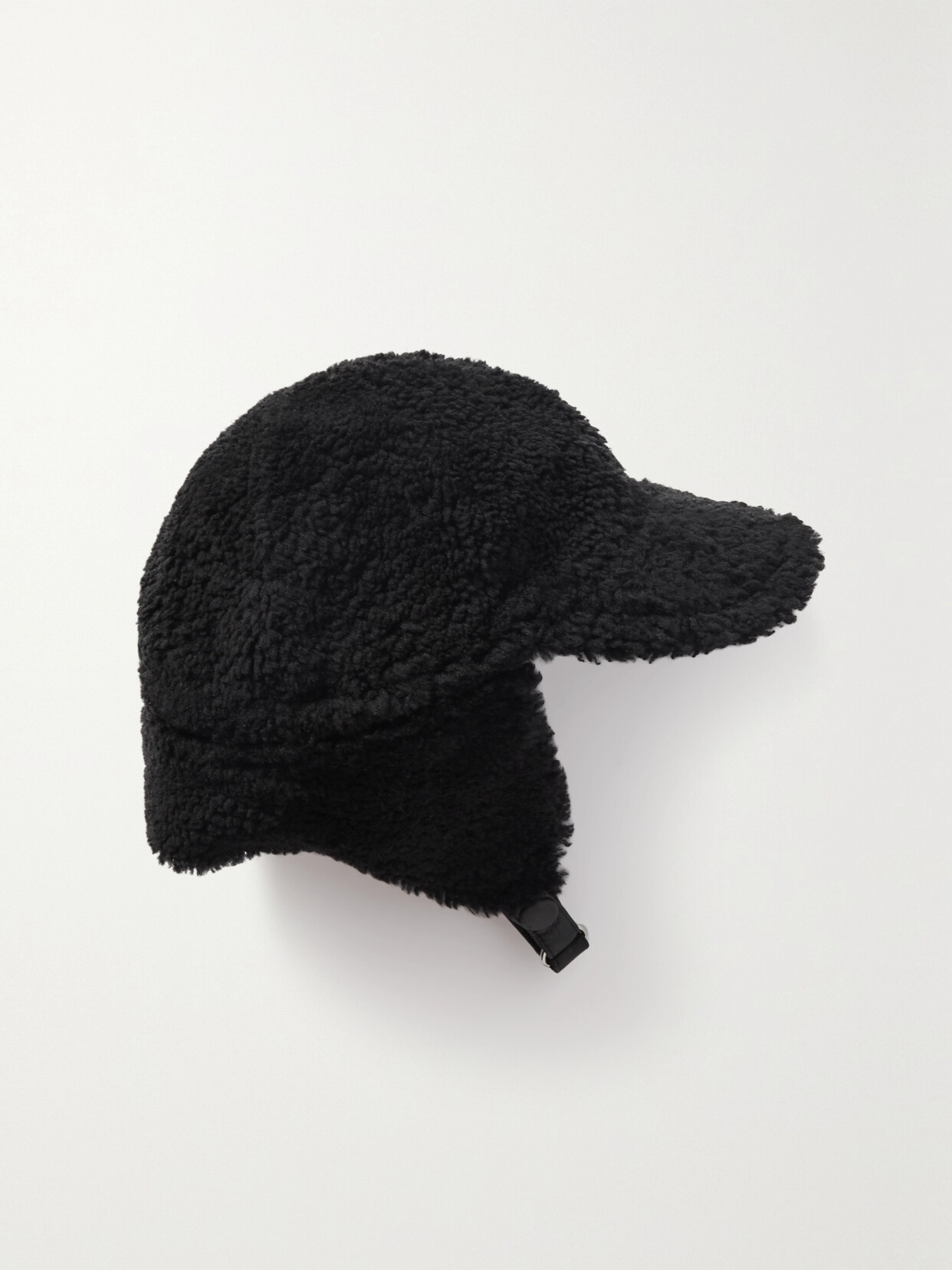 Yves Salomon - Shearling Hat - Black