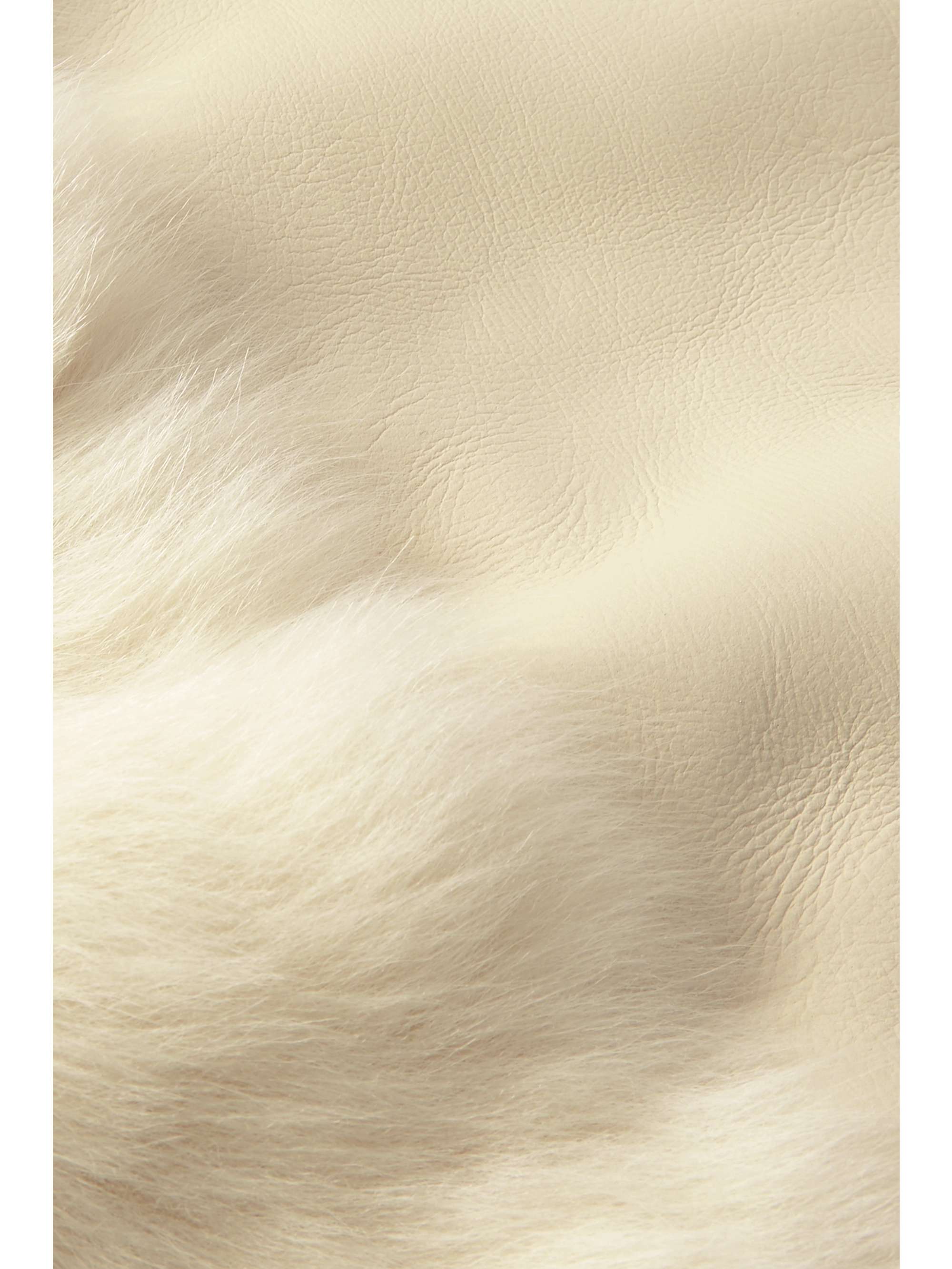 YVES SALOMON Belted shearling vest