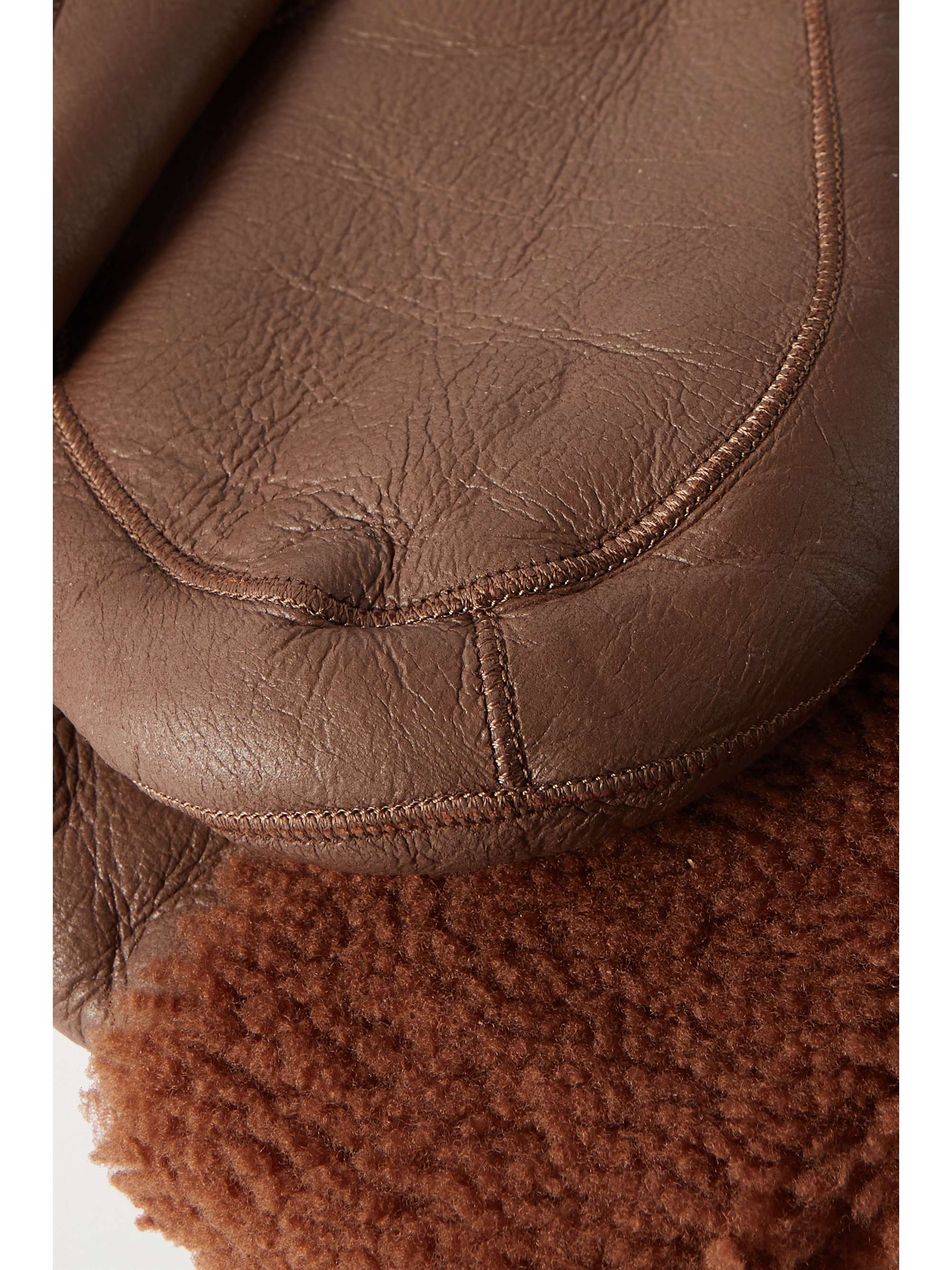 YVES SALOMON Shearling mittens