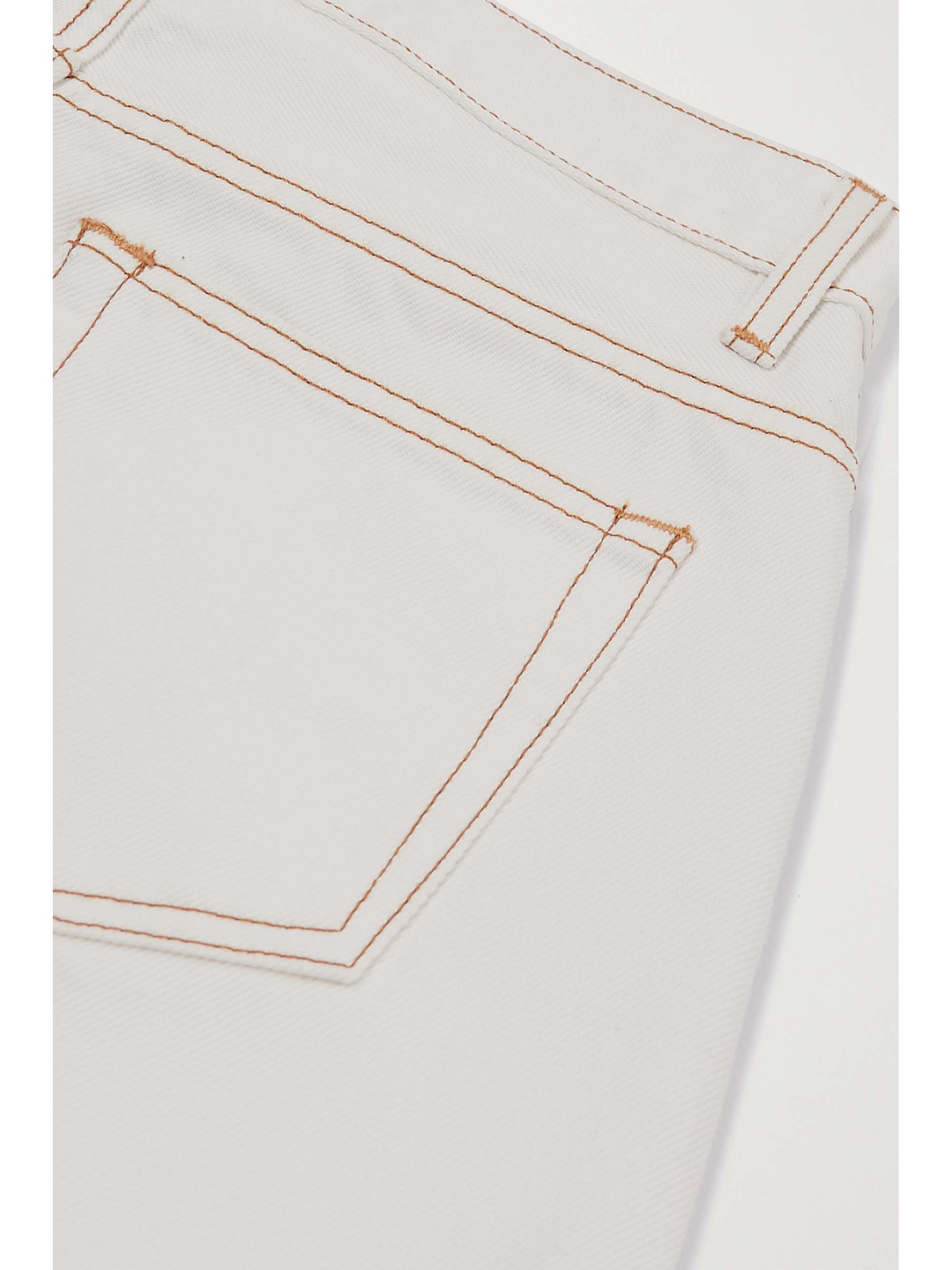 GANNI Jean fuselé taille mi-haute en coton biologique - NET SUSTAIN