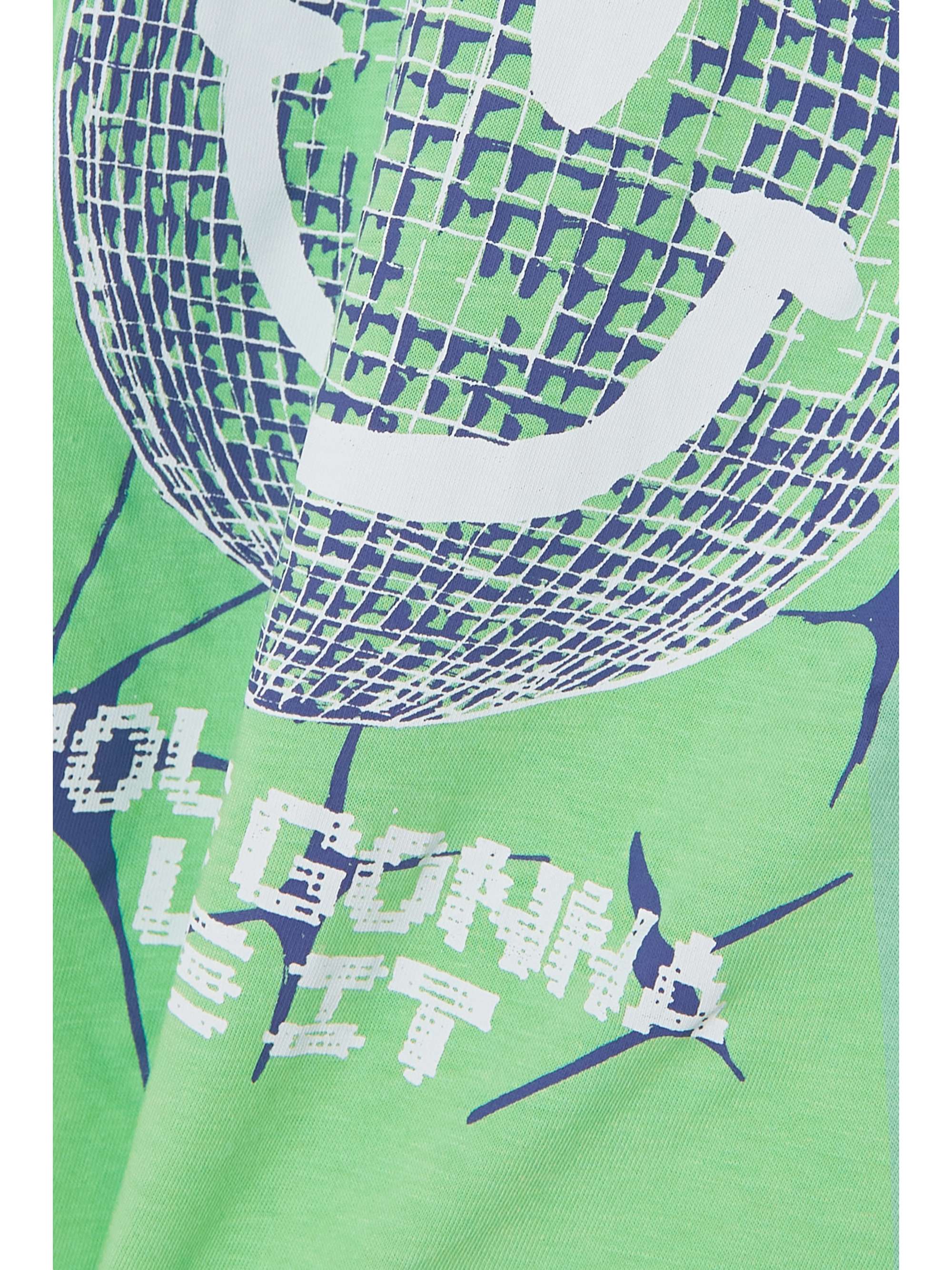 GANNI + NET SUSTAIN Printed organic cotton-jersey T-shirt