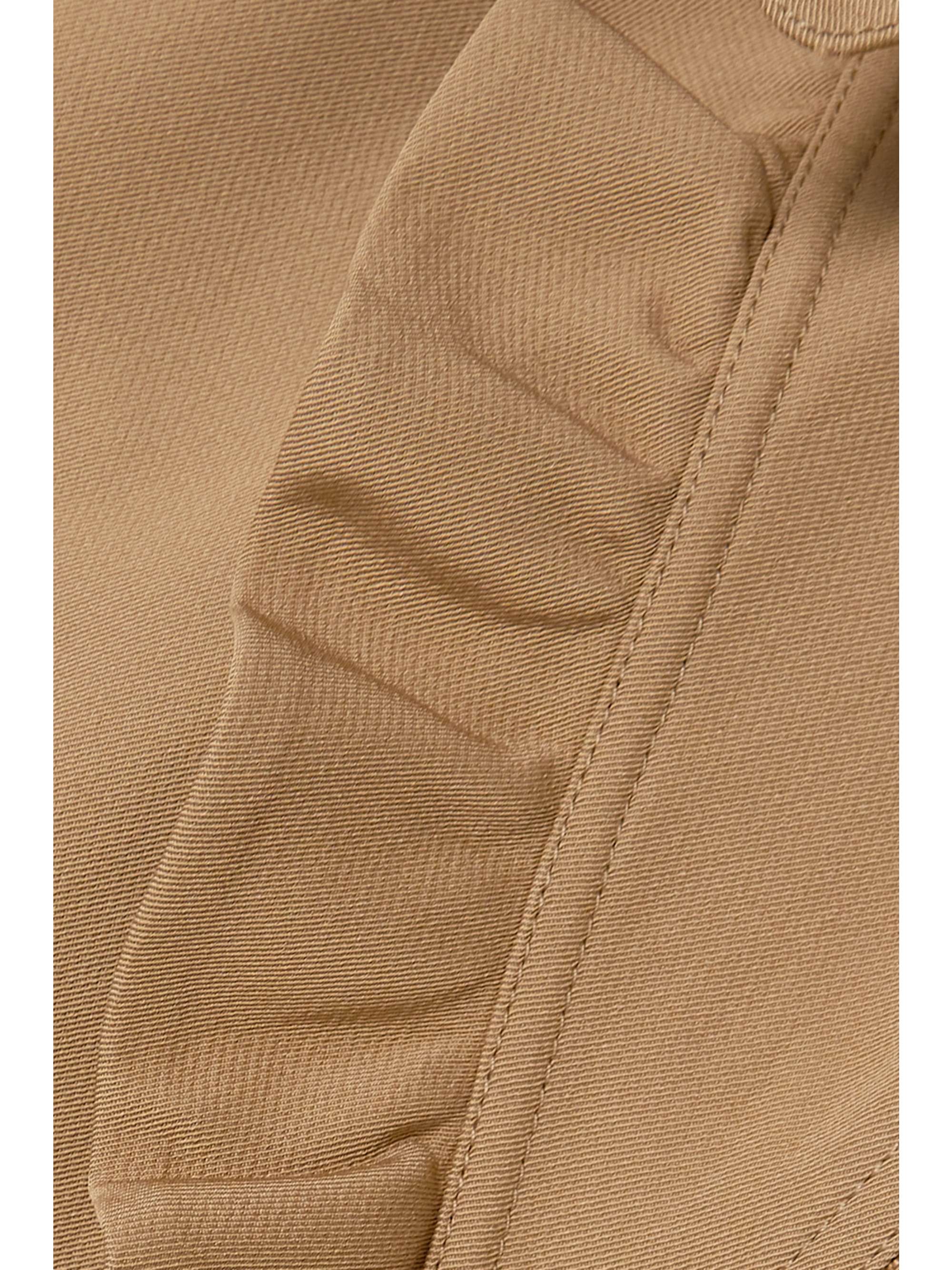 GANNI + NET SUSTAIN Ruffled recycled-twill jacket