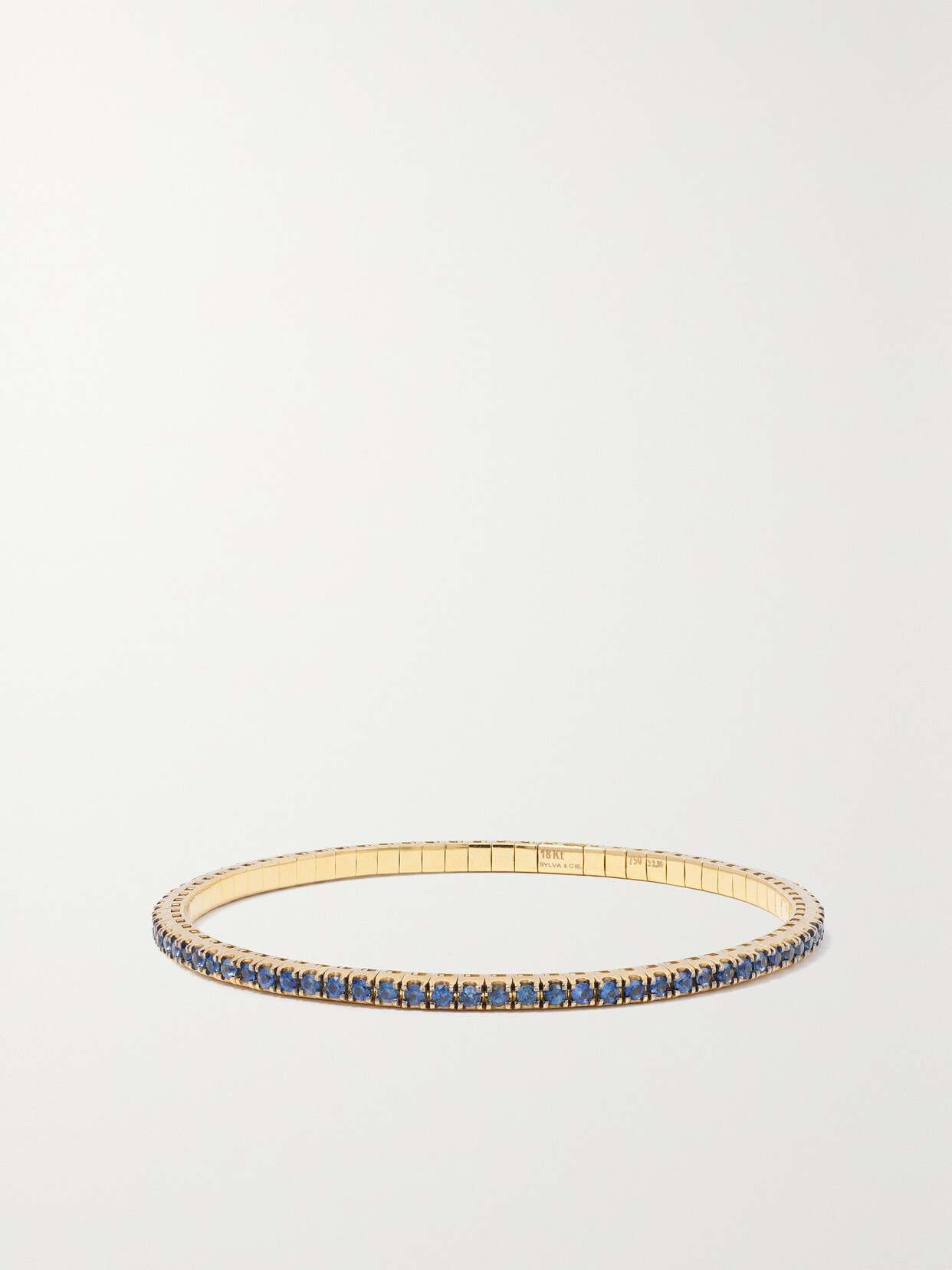 Sylva & Cie 18-karat  Sapphire Bracelet
