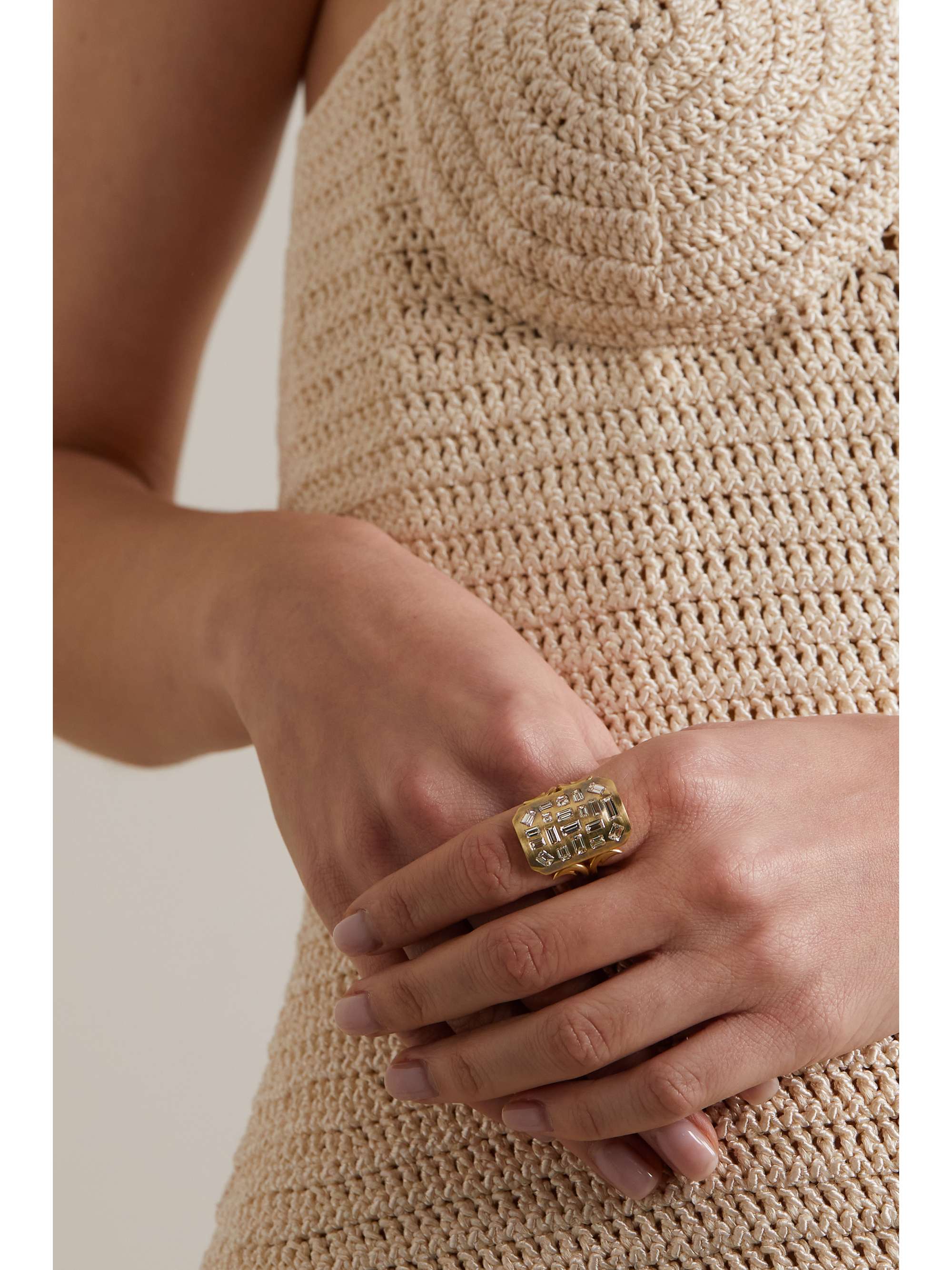 Diamond Ring On Table
