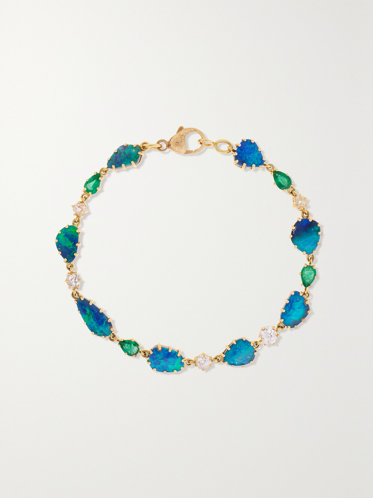 Sylva & Cie 18-karat  Multi-stone Bracelet