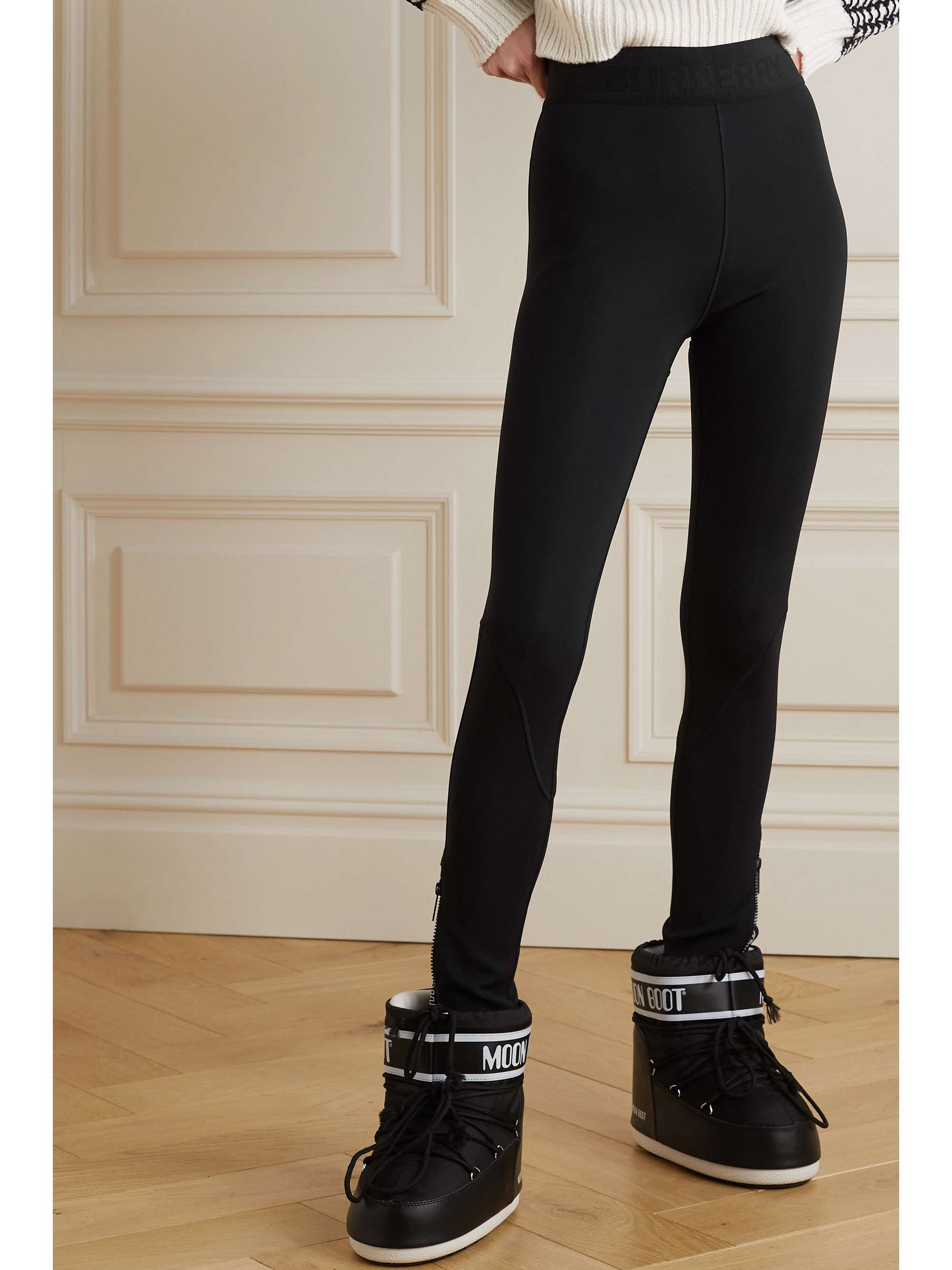 BURBERRY Sian stretch-jersey leggings