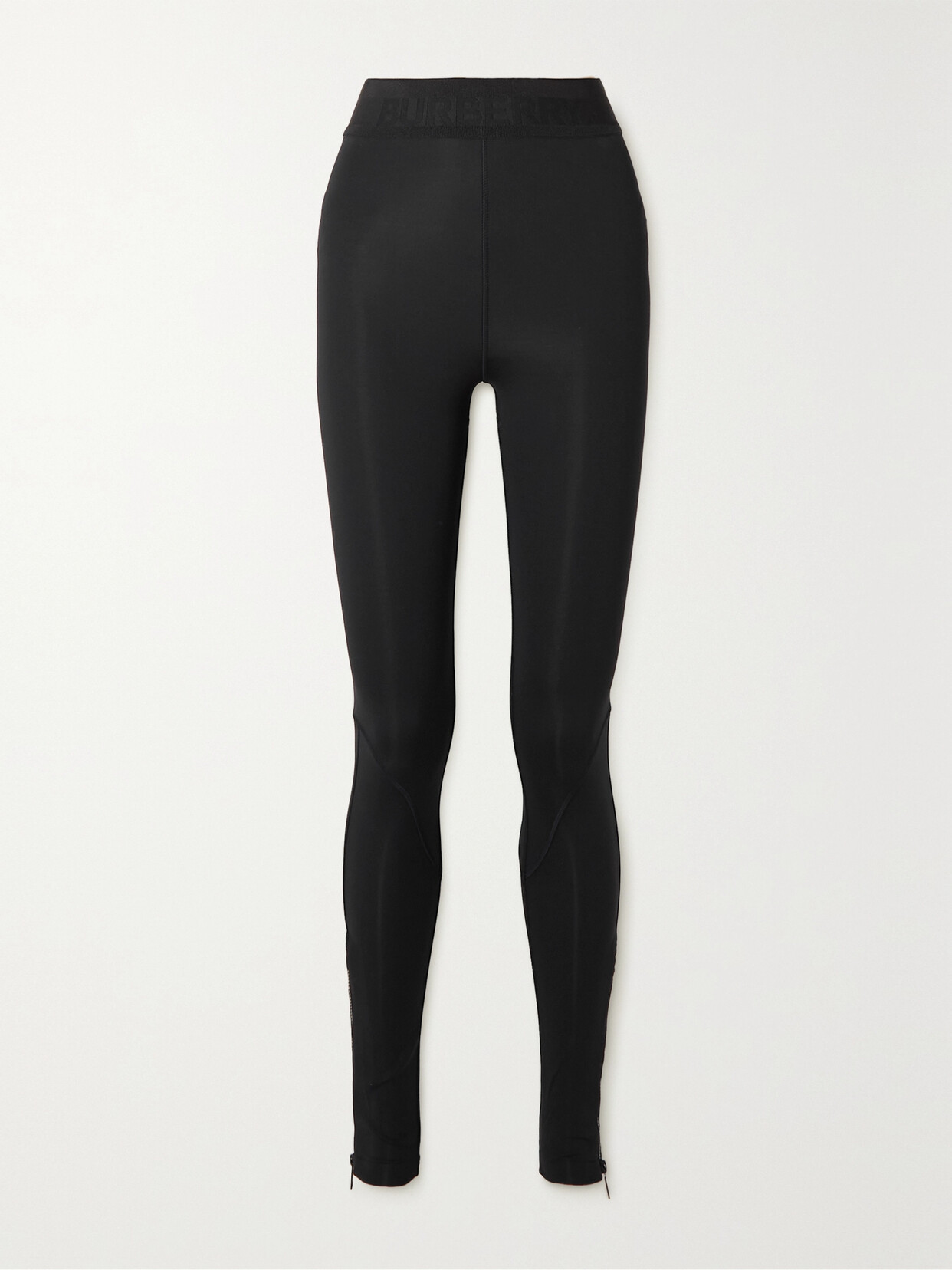 Burberry - Sian Stretch-jersey Leggings - Black