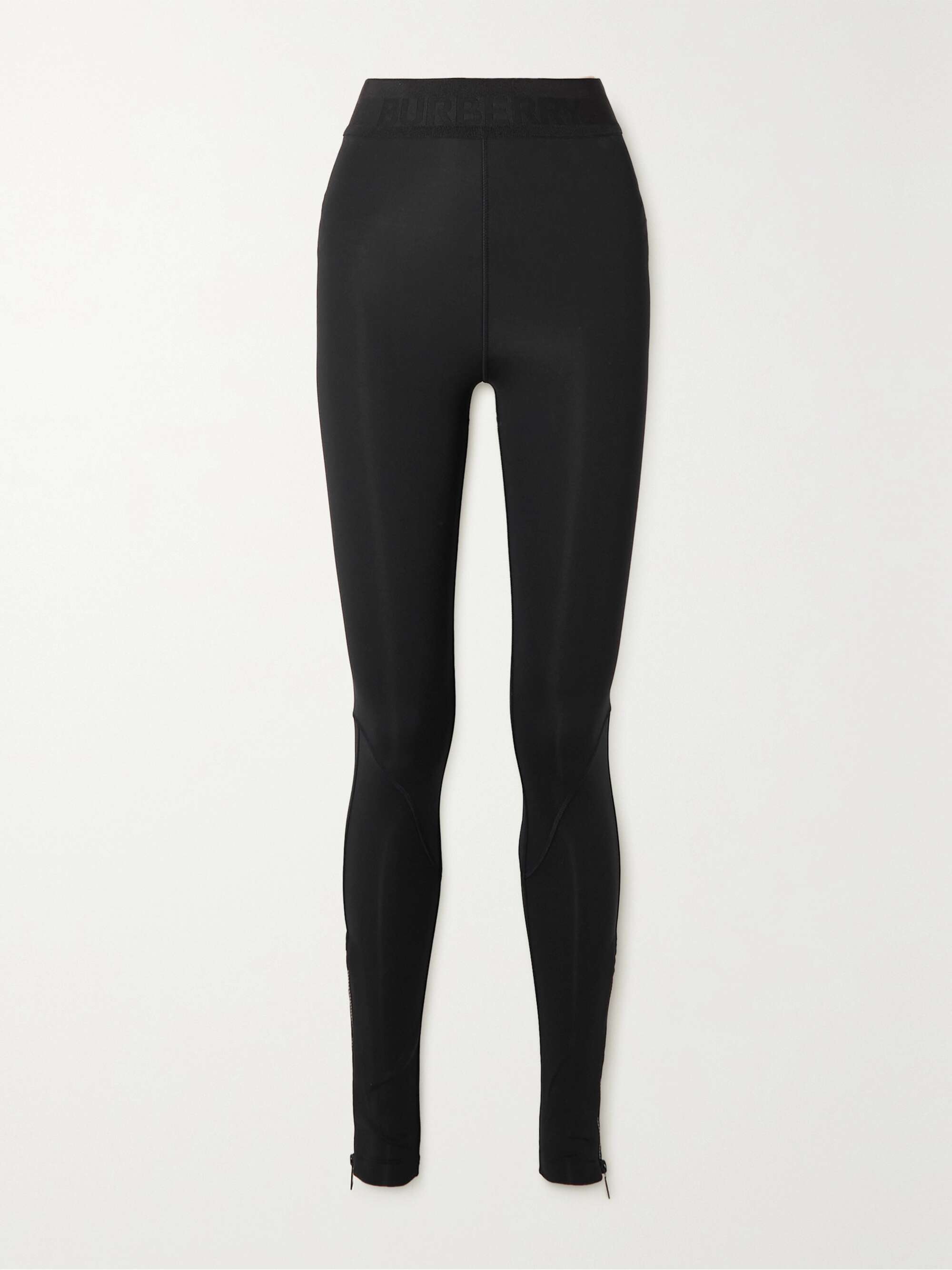 BURBERRY Sian stretch-jersey leggings | NET-A-PORTER