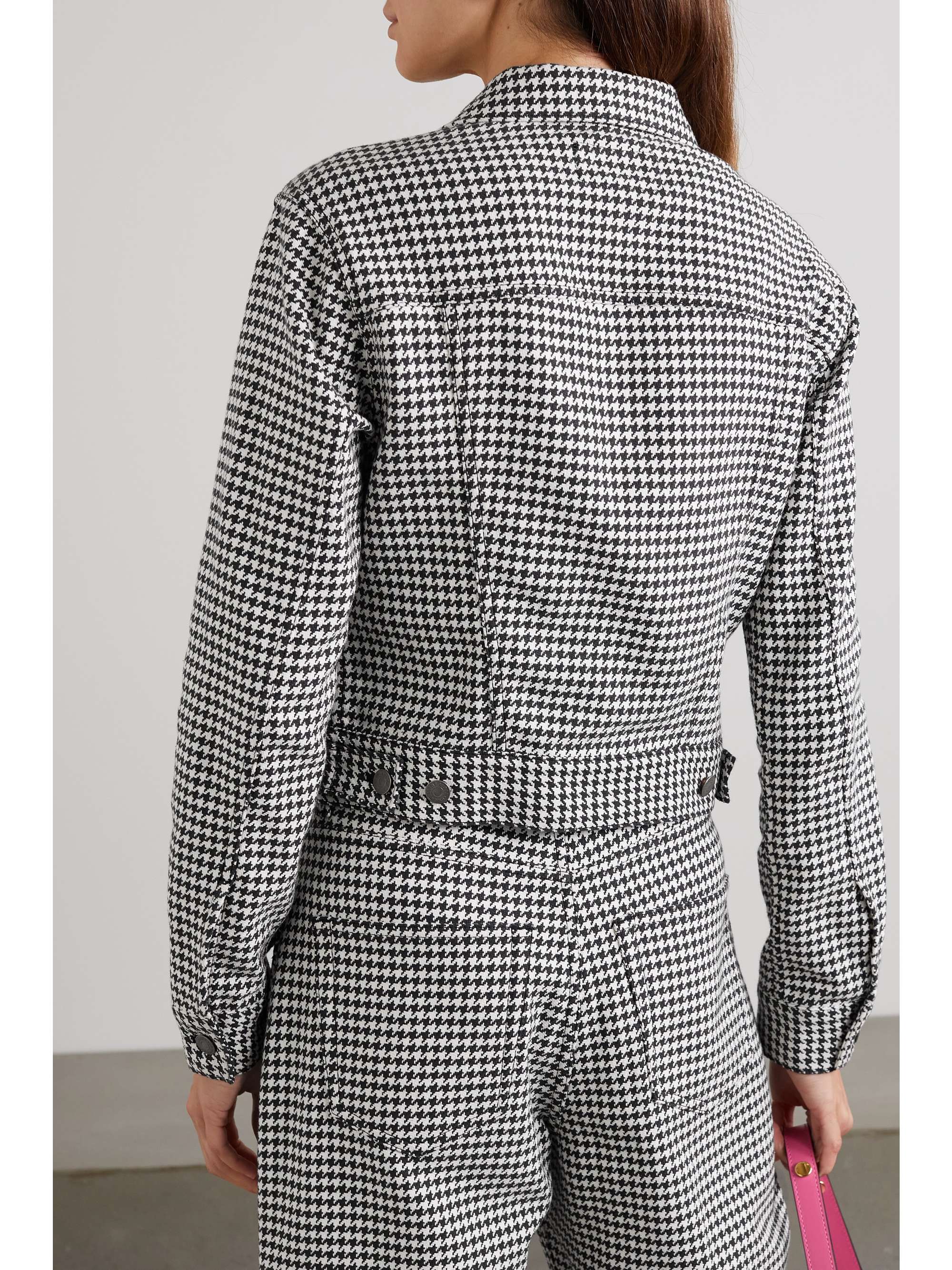 POLO RALPH LAUREN Houndstooth cotton-blend jacket