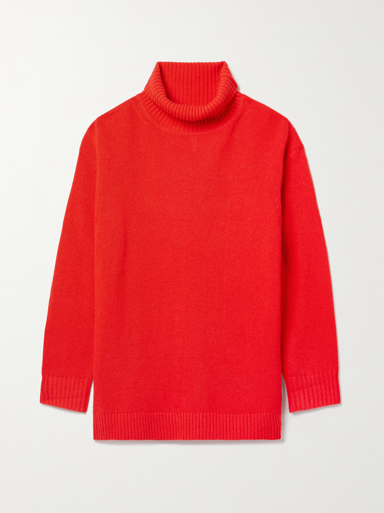 APIECE APART - Aster Oversized Recycled-cashmere And Wool-blend Turtleneck Sweater - Red