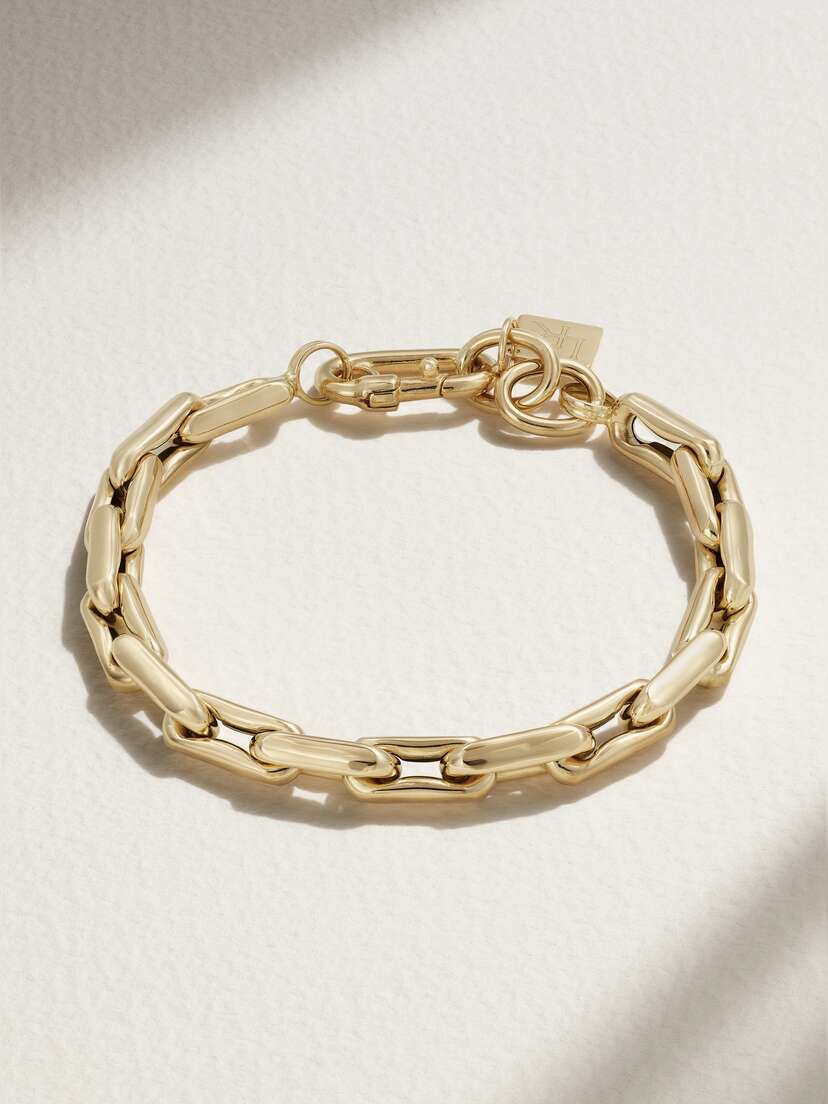 Lauren Rubinski Extra Small 14-karat Gold Bracelet