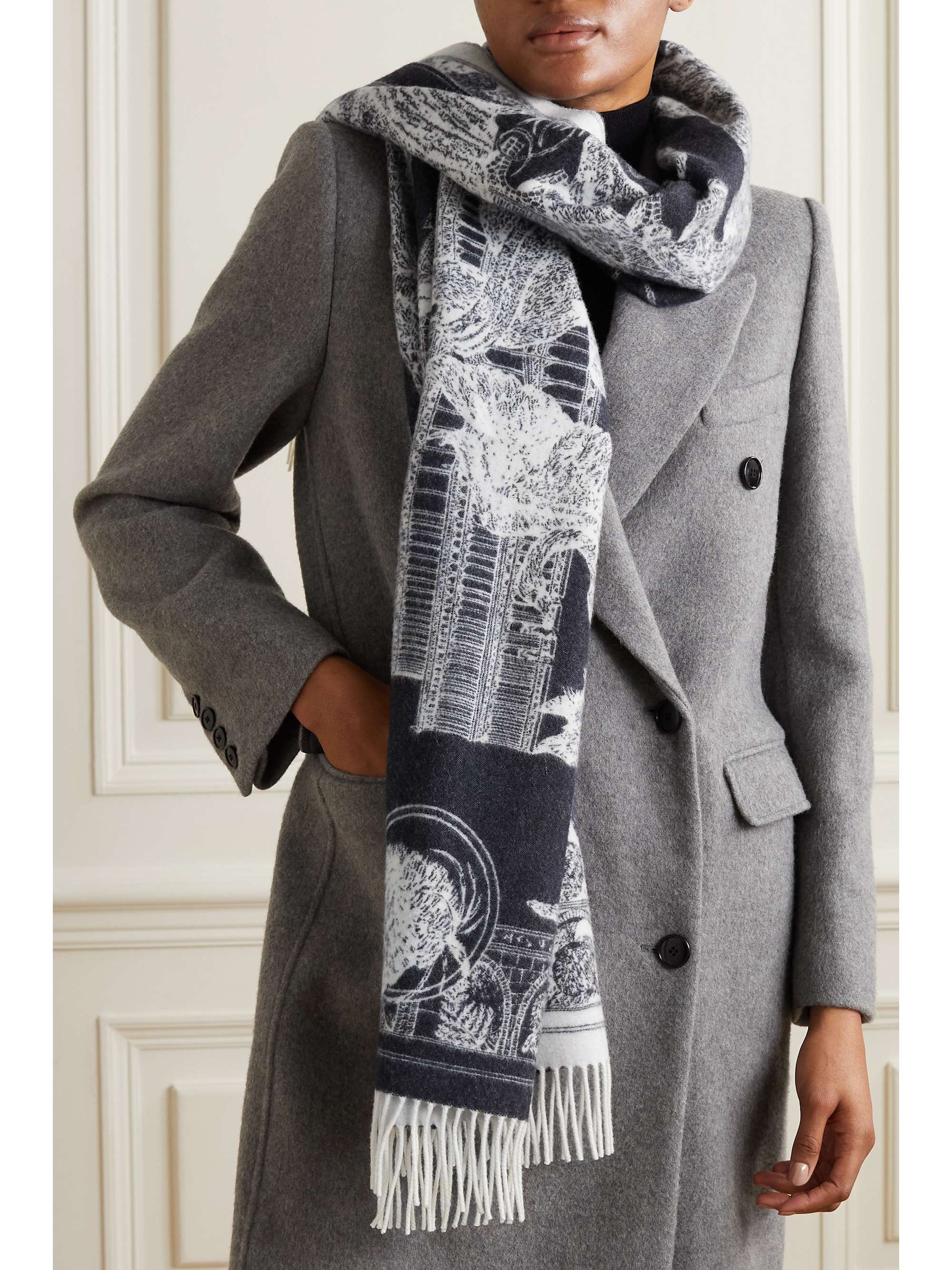 JOHNSTONS OF ELGIN + Sabina Savage The Great Exhibition cashmere and