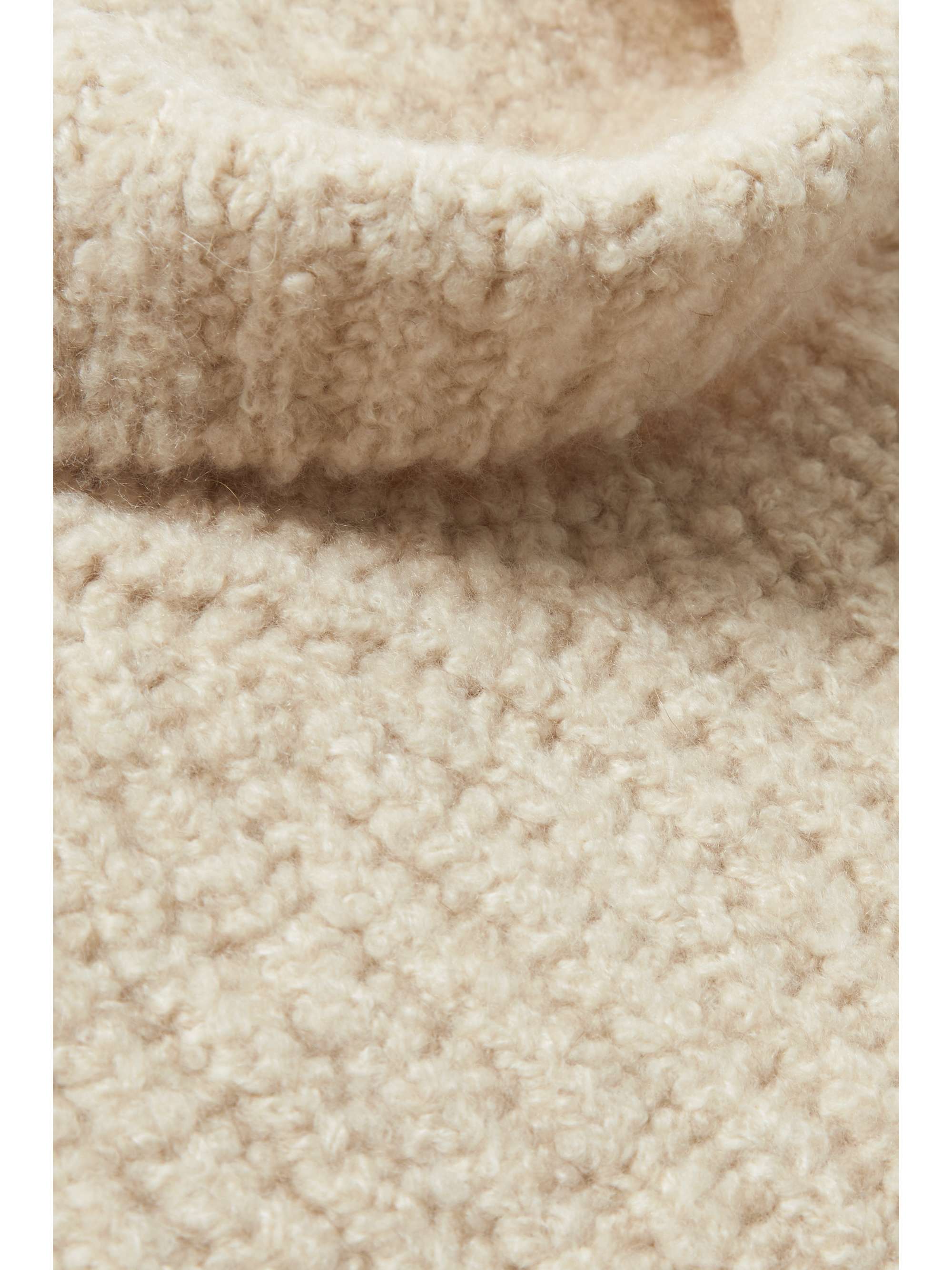 LORO PIANA Ribbed cashmere turtleneck dickey
