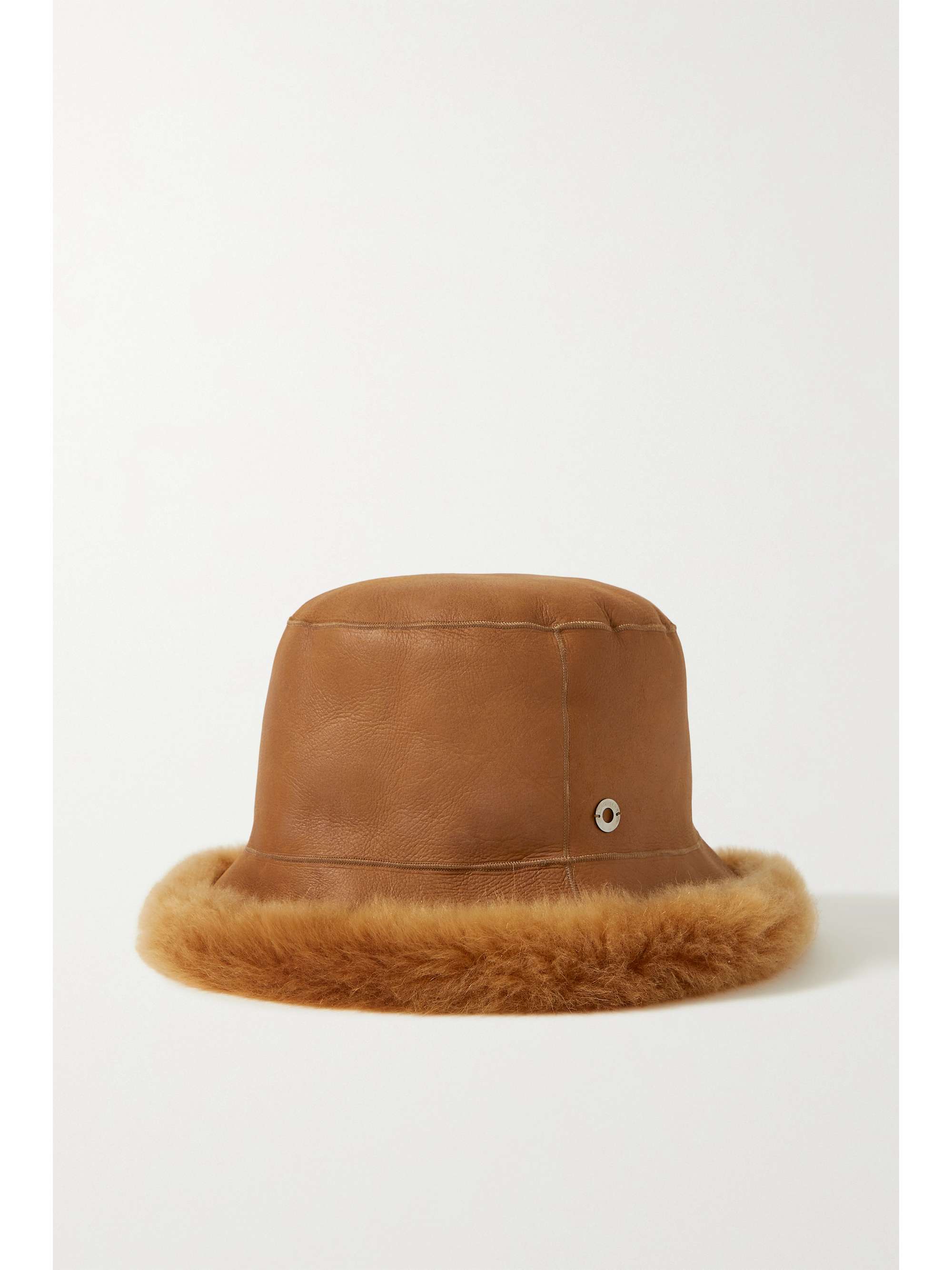 LORO PIANA Light Cloud reversible shearling bucket hat