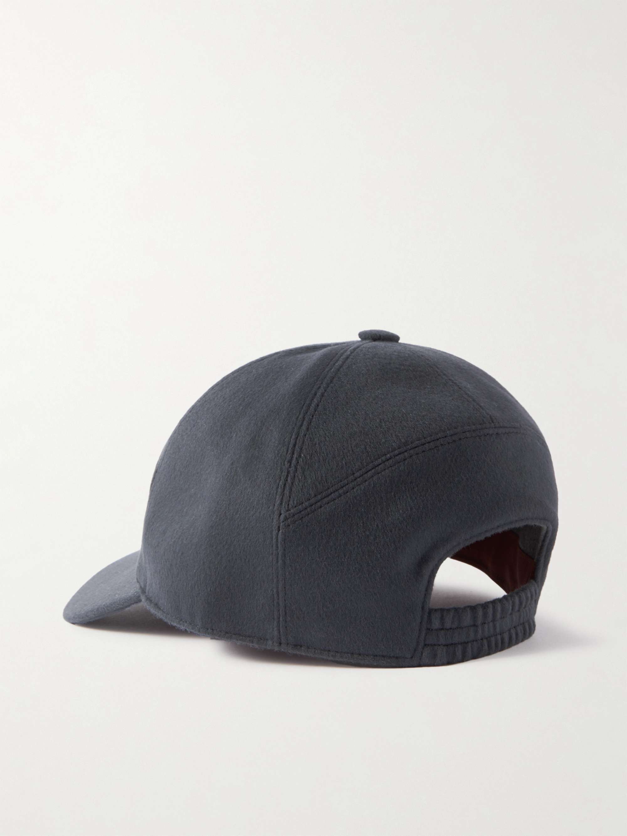 LORO PIANA Cashmere baseball cap