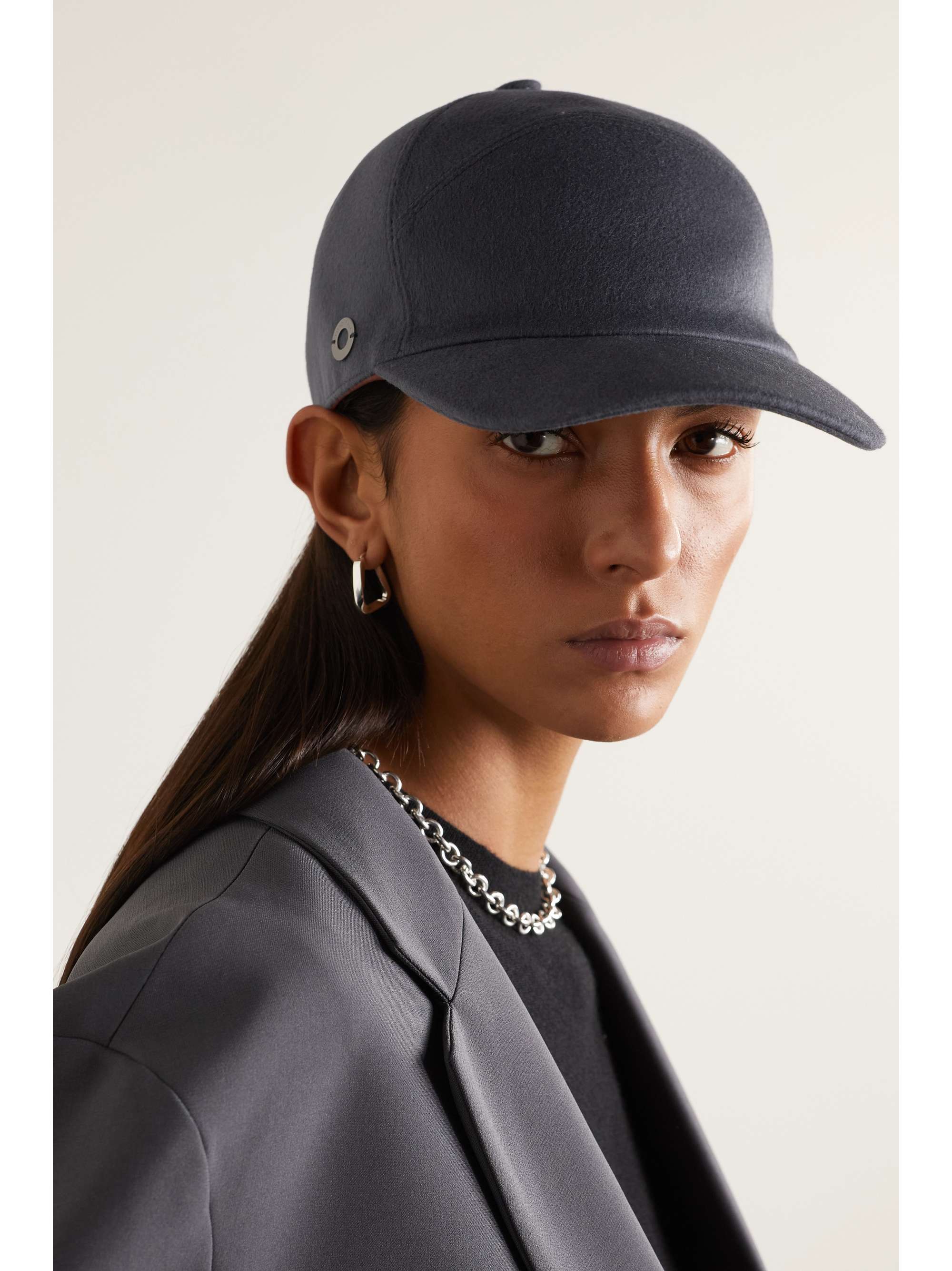 LORO PIANA Cashmere baseball cap | NET-A-PORTER