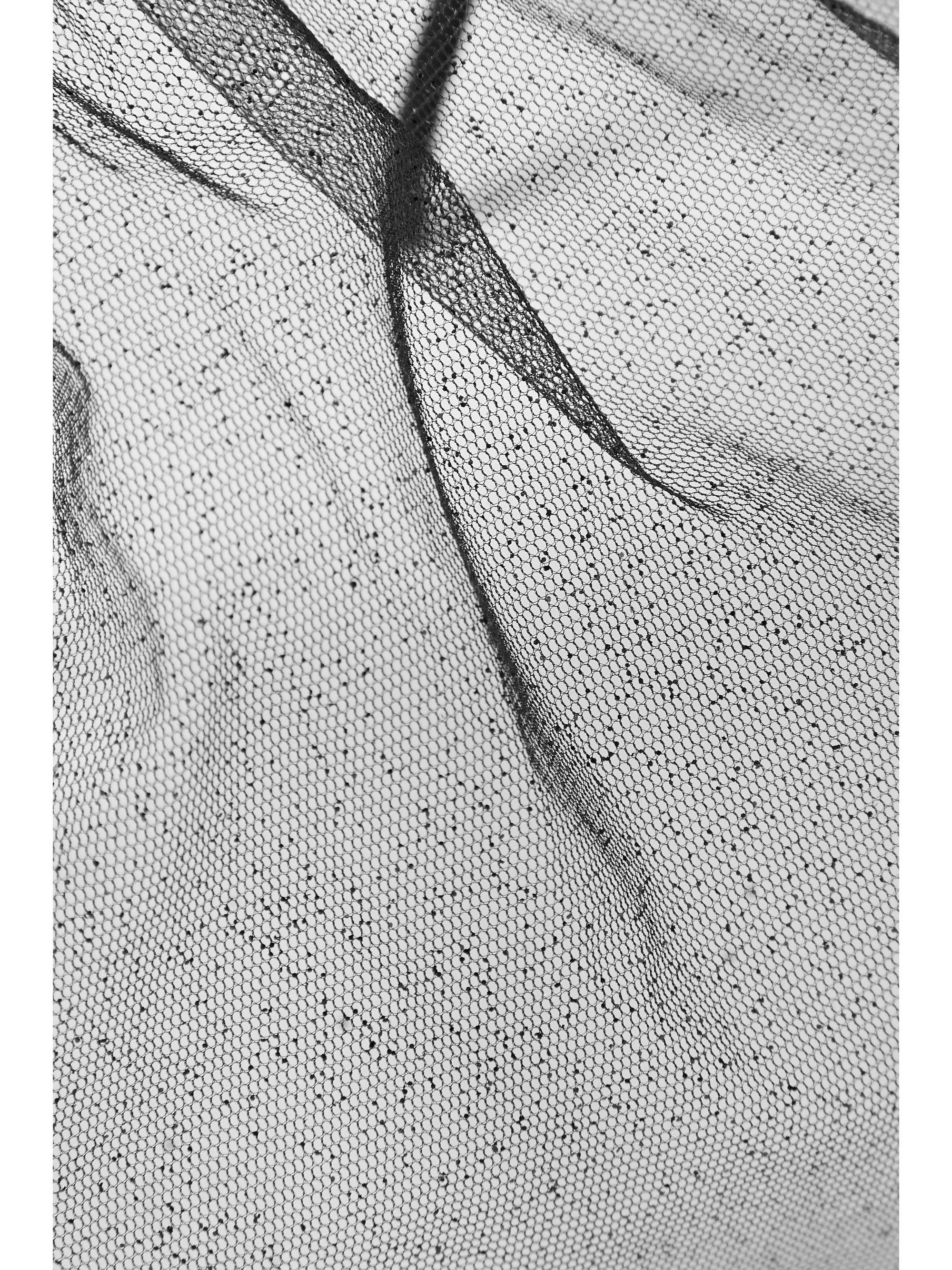 EUGENIA KIM Halsey Haarreif aus Satin und Tüll mit Glitter-Finish