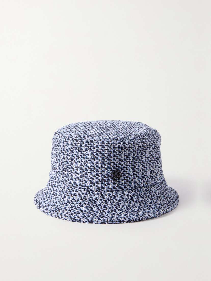 Maison Michel Axel Tweed Bucket Hat