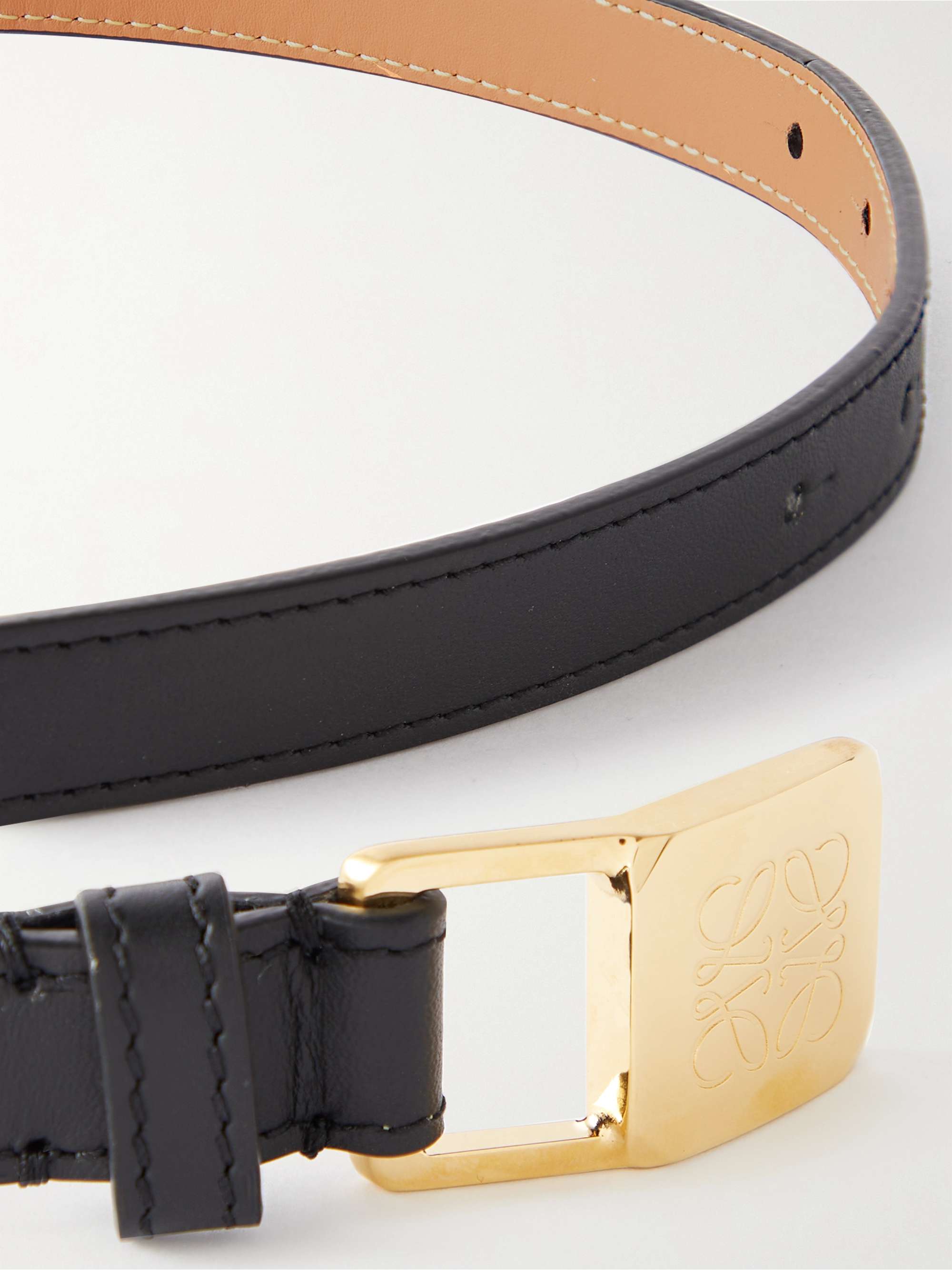 LOEWE Amazona leather belt