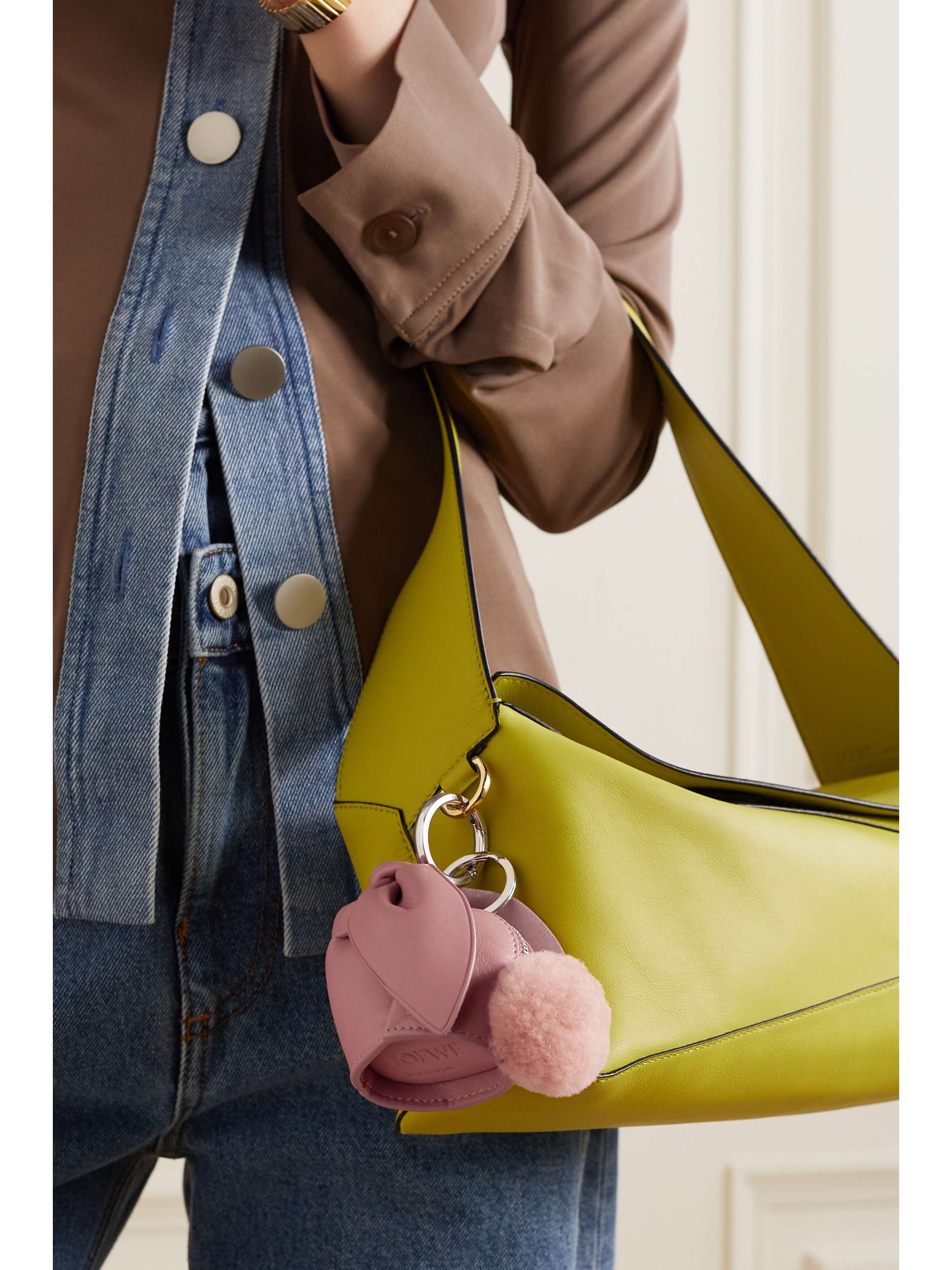 LOEWE Bunny leather coin purse