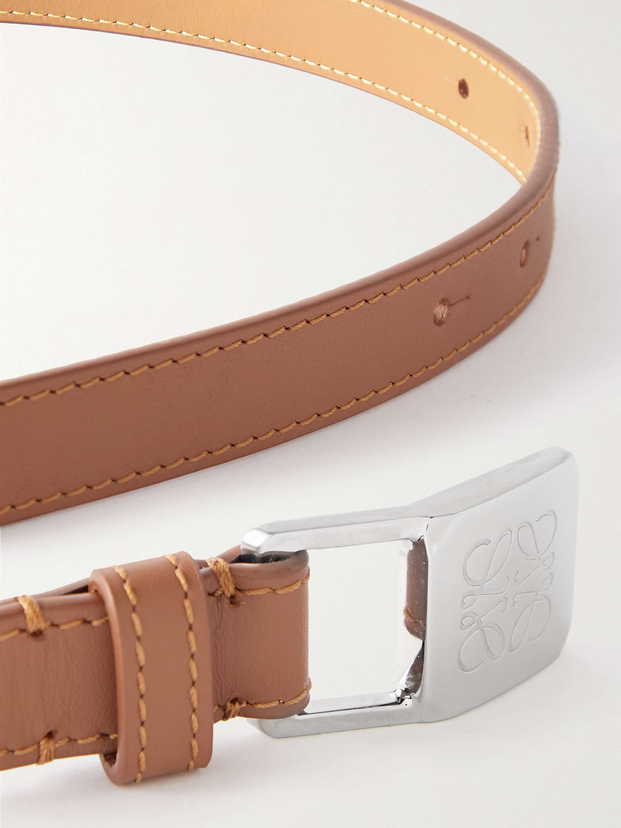 LOEWE Amazona leather belt