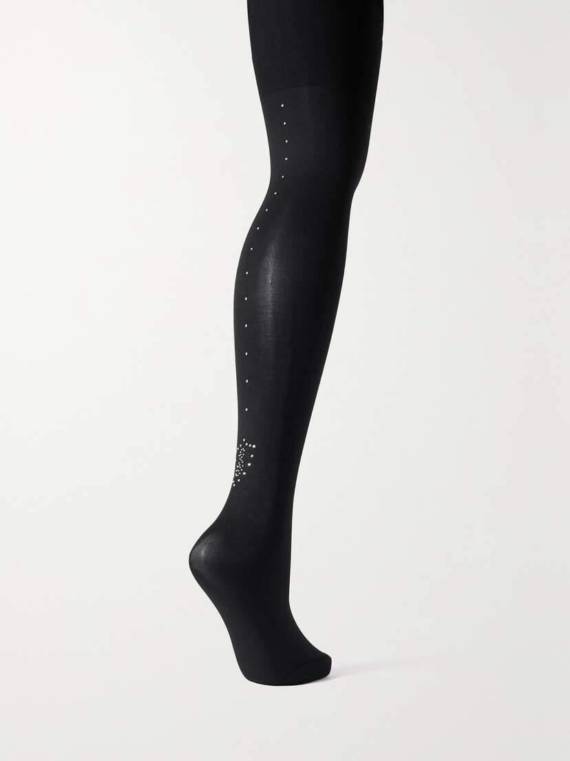 Burberry Crystal-embellished 55 Denier Tights