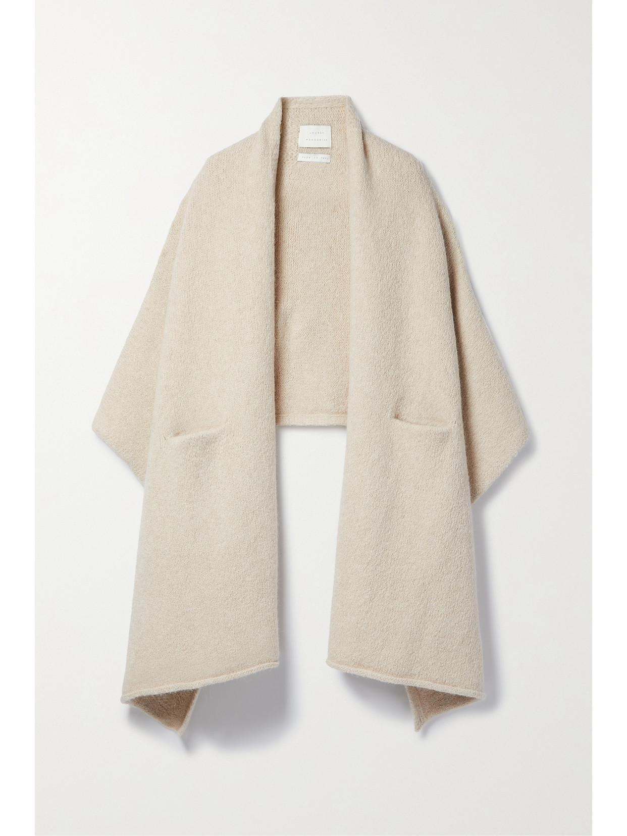 Lauren Manoogian - Alpaca-blend Wrap - Neutrals