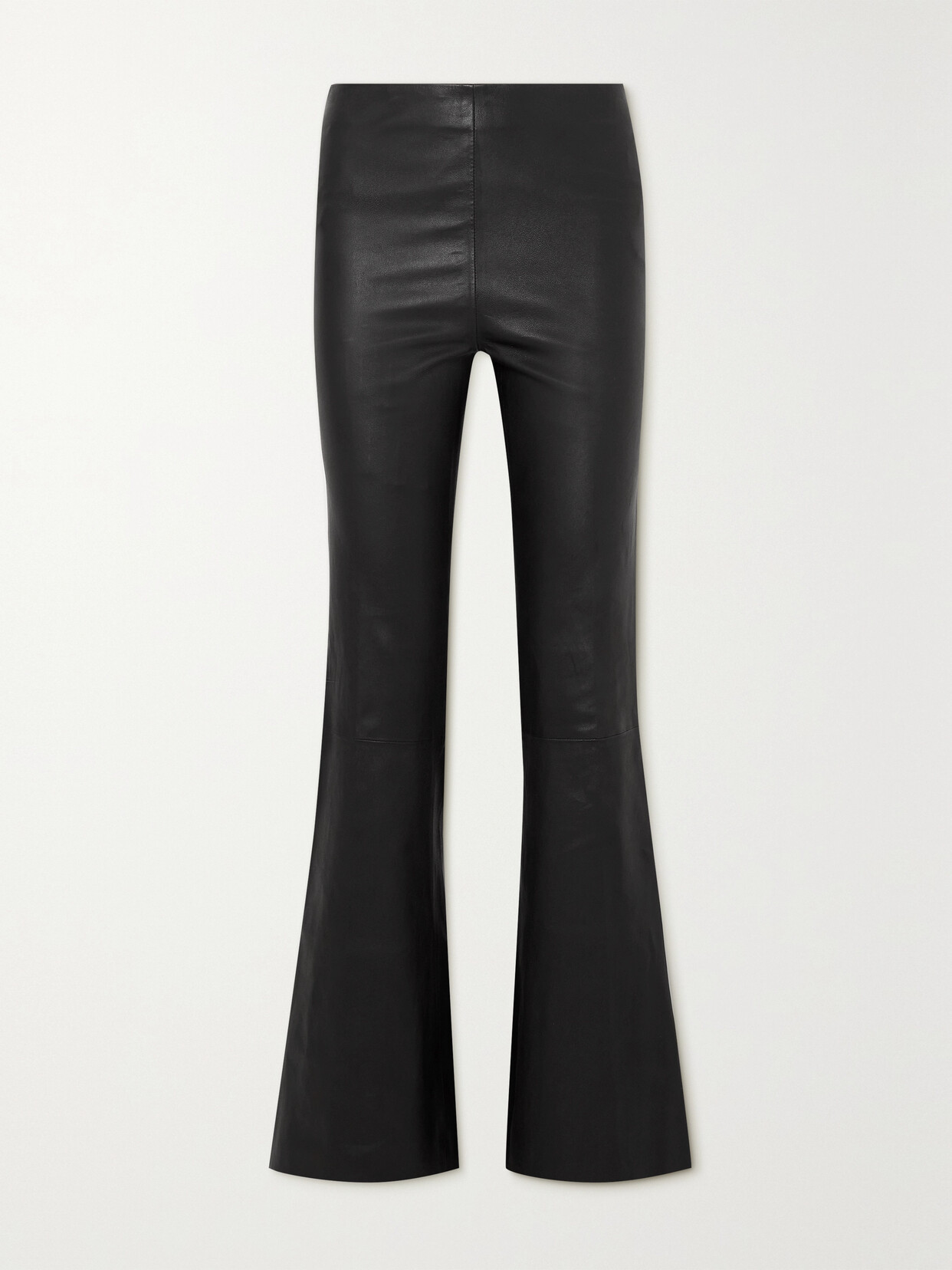 Envelope1976 - Lenny Leather Flared Pants - Black