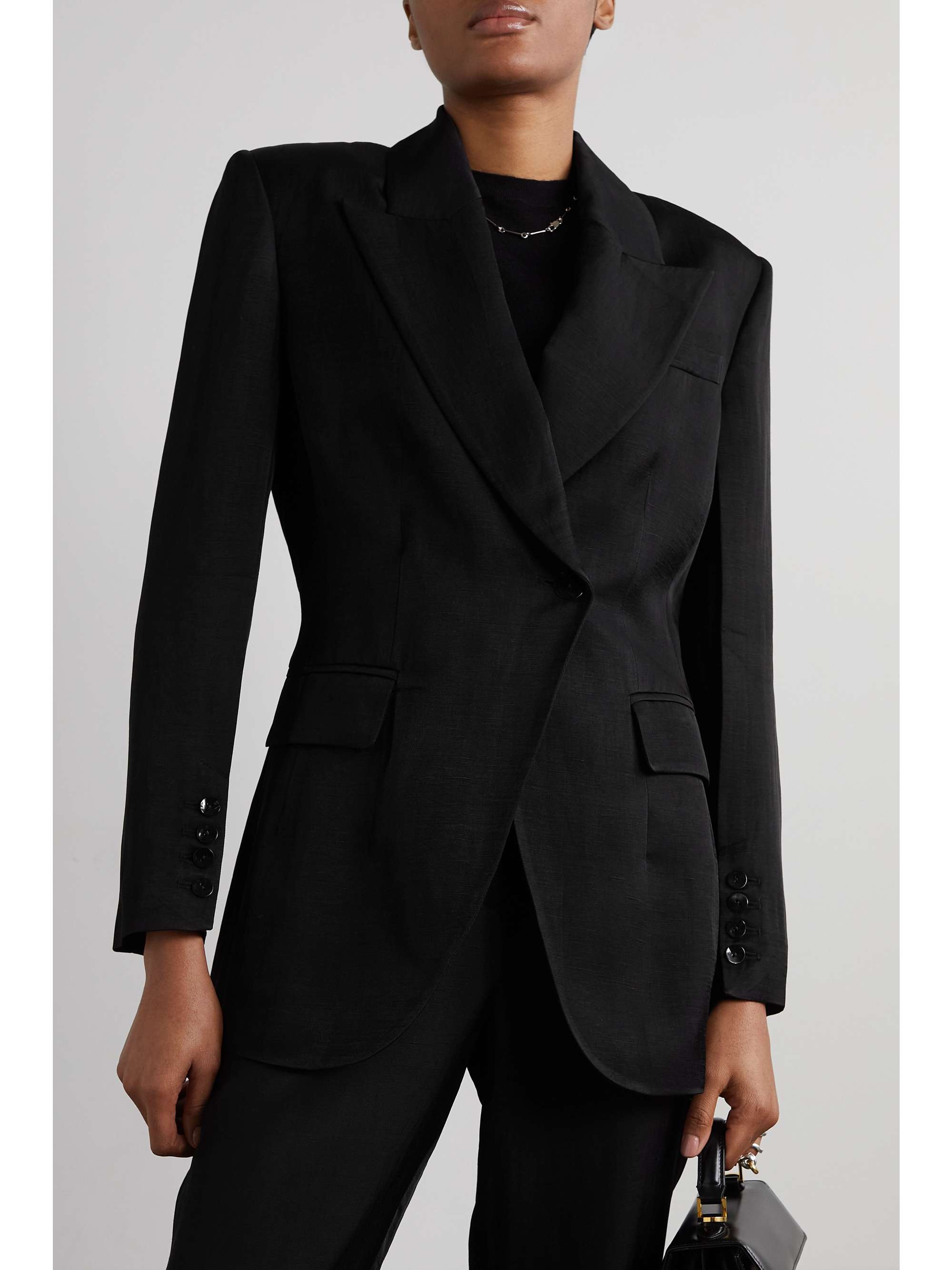 ENVELOPE1976 Arc wool-twill blazer