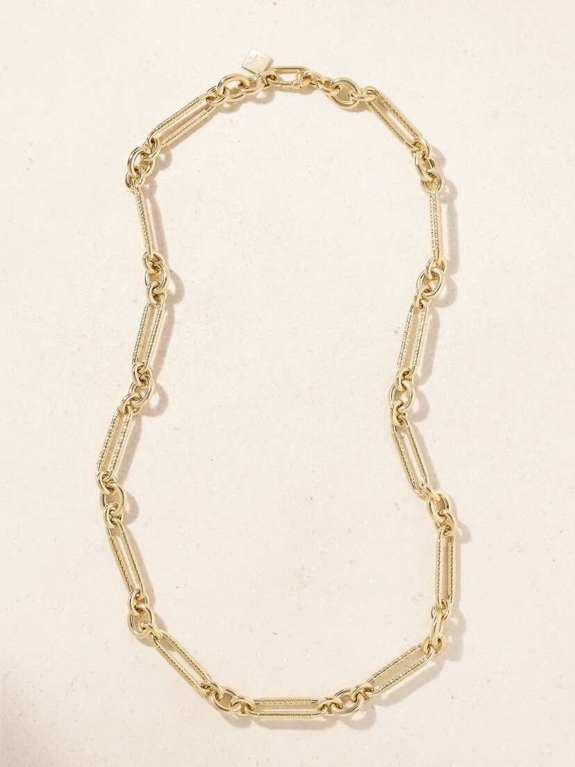 Lauren Rubinski 14-karat Gold Necklace