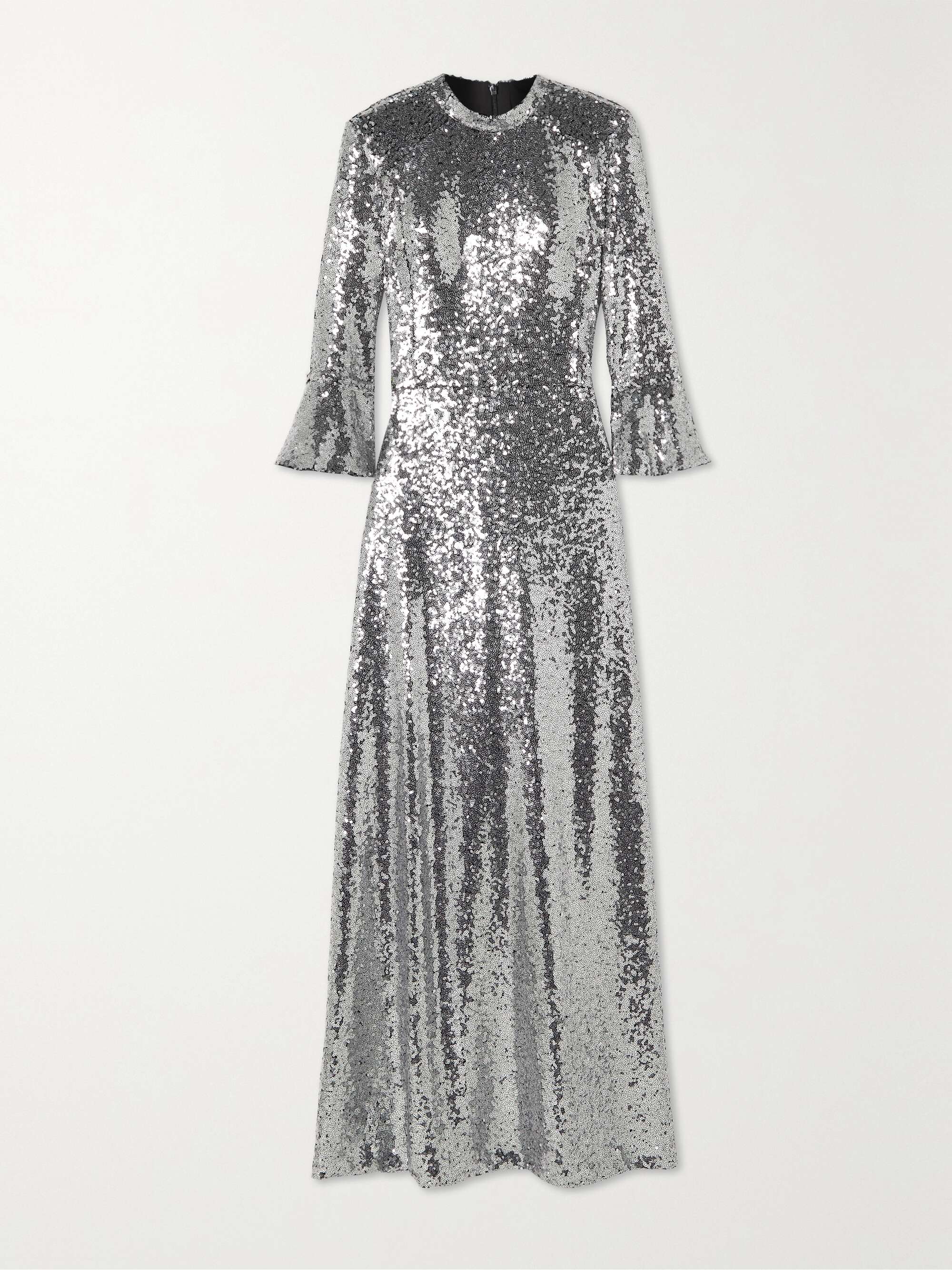 HVN Long Ashley sequined stretch-tulle maxi dress | NET-A-PORTER