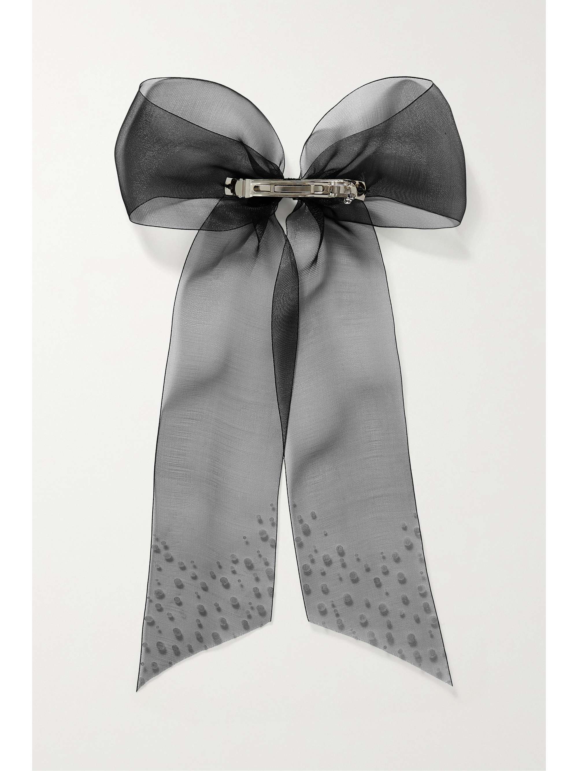 LELET NY Amy Haarspange aus Organza mit Kunstperlen