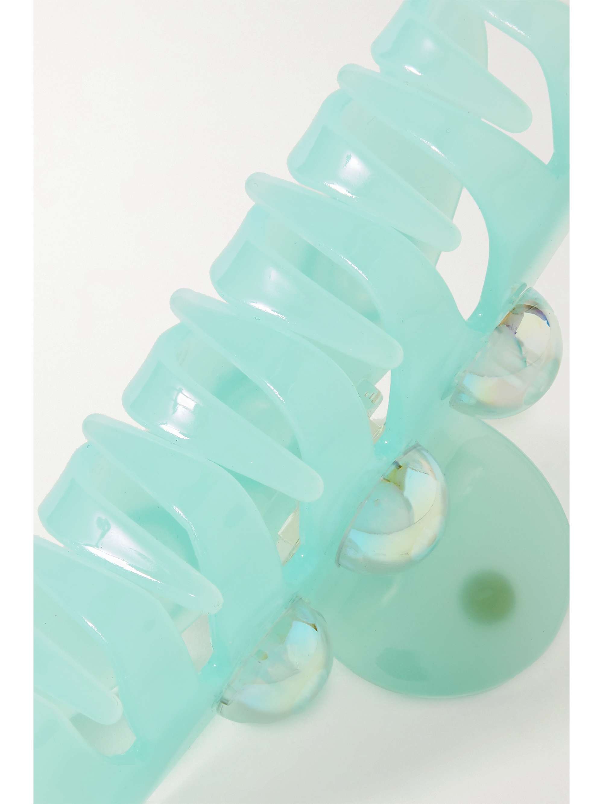 LELET NY Embellished acetate hair clip