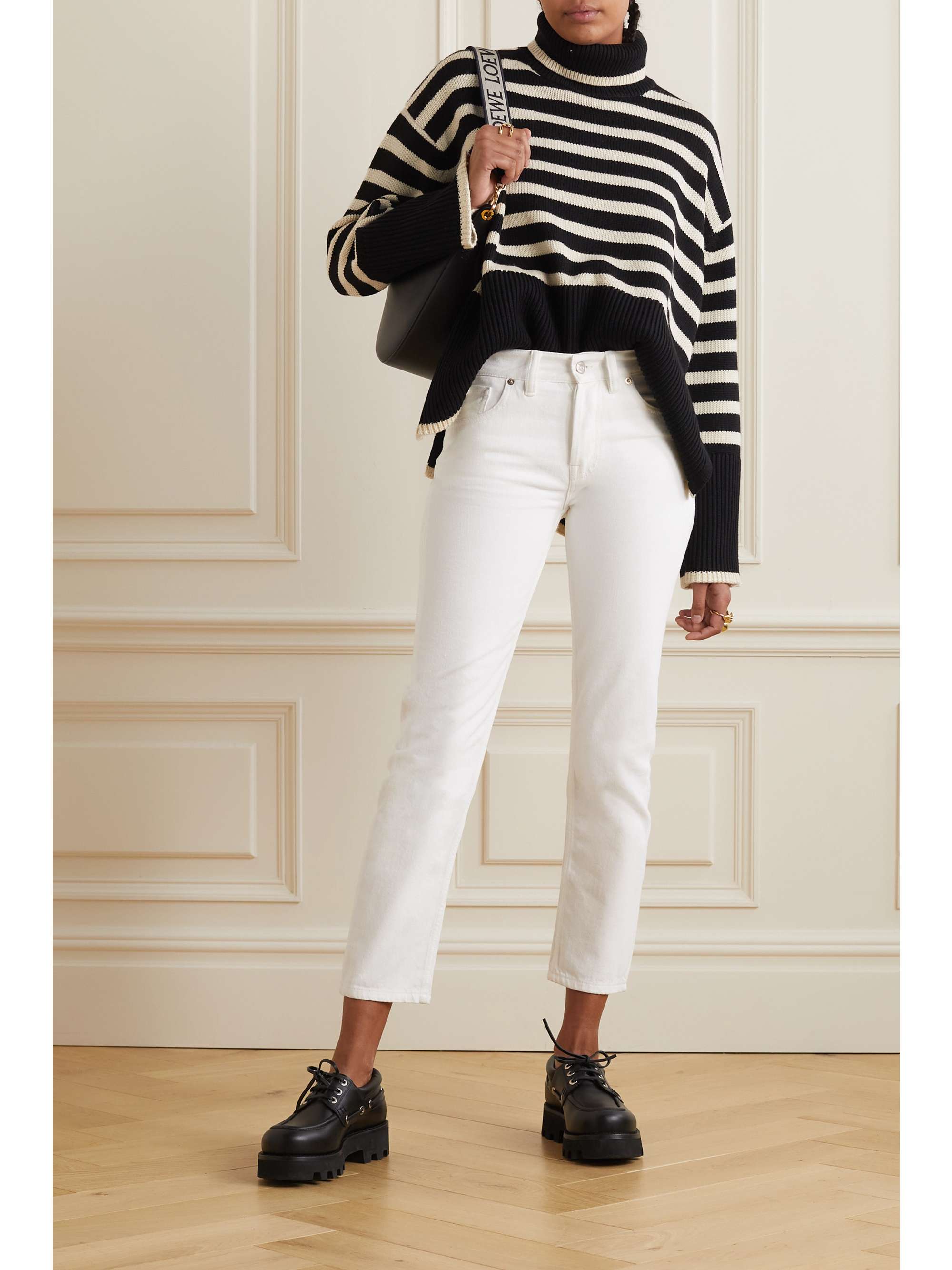 RALPH LAUREN COLLECTION Cropped high-rise skinny jeans | NET-A-PORTER