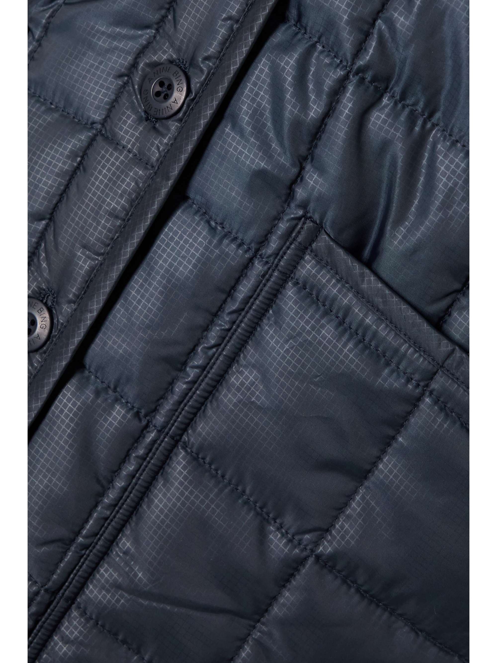 ANINE BING Andy quilted shell coat