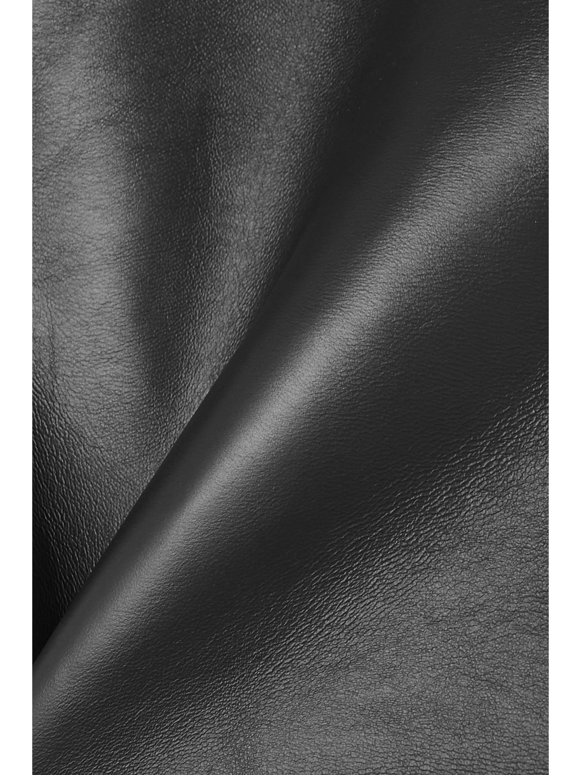 ANINE BING Alina leather mini skirt