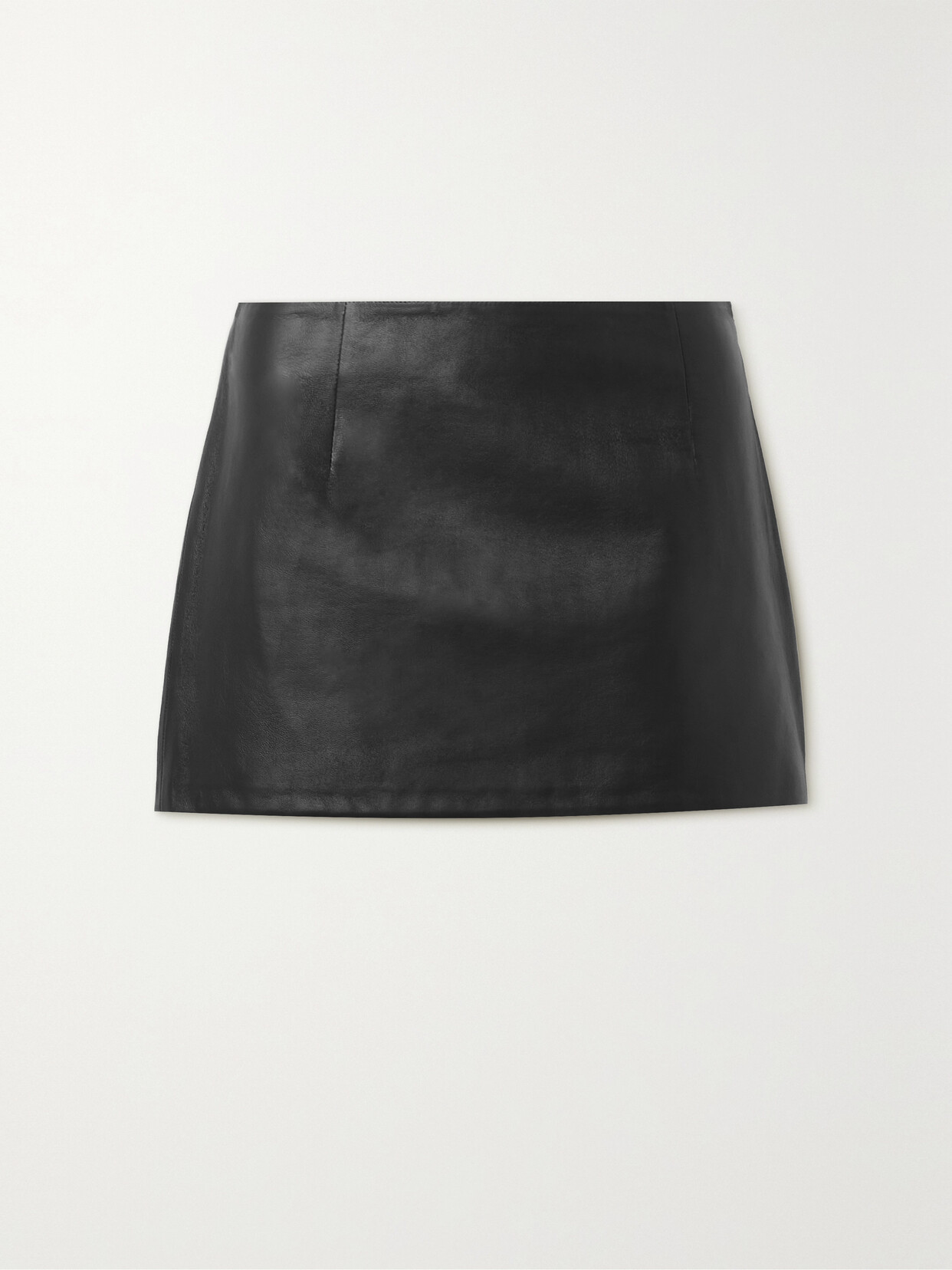 ANINE BING ALINA LEATHER MINI SKIRT