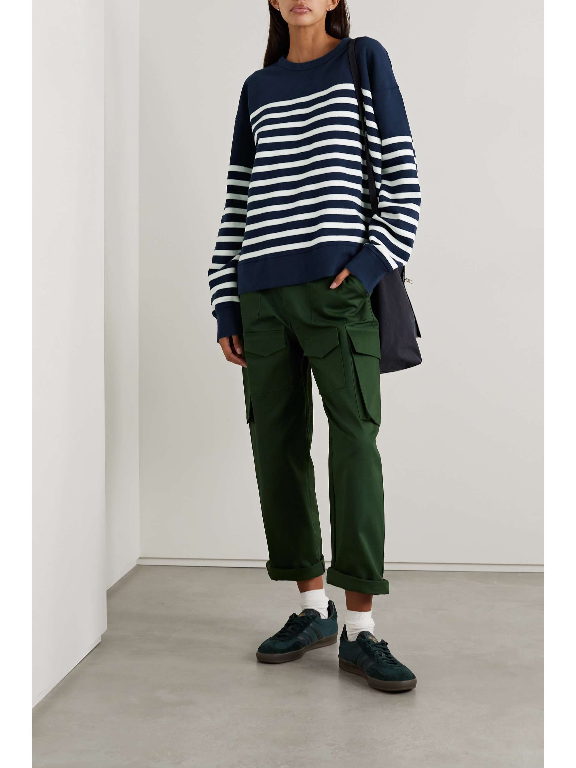 LA LIGNE Striped cotton sweater