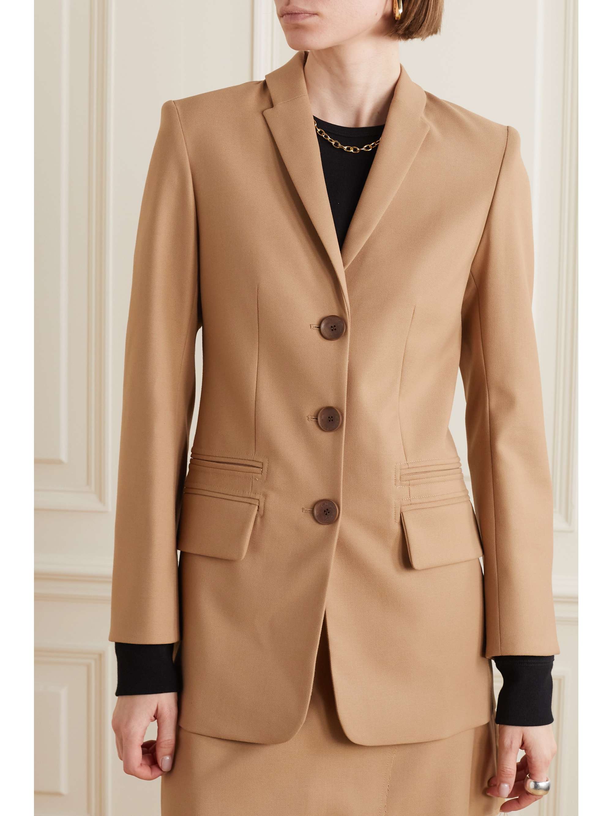 BY MALENE BIRGER Porter stretch recycled-twill blazer