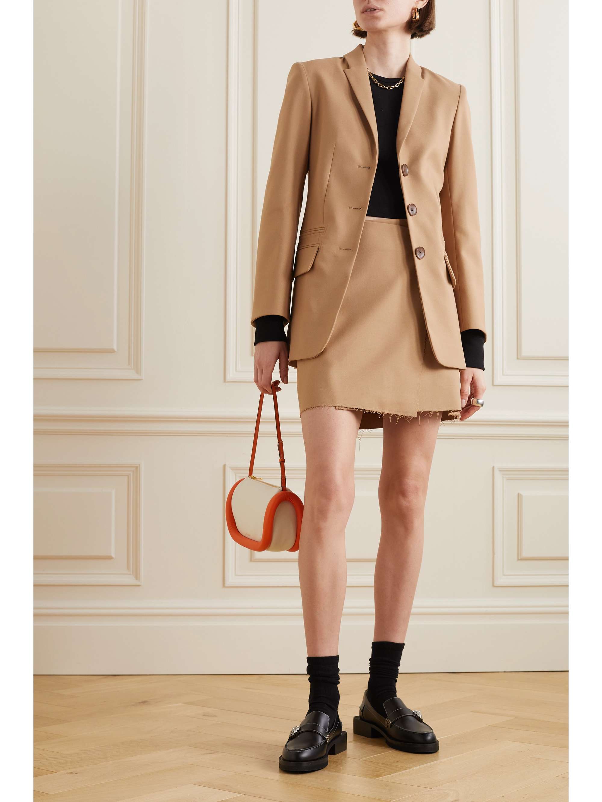 BY MALENE BIRGER Porter stretch recycled-twill blazer