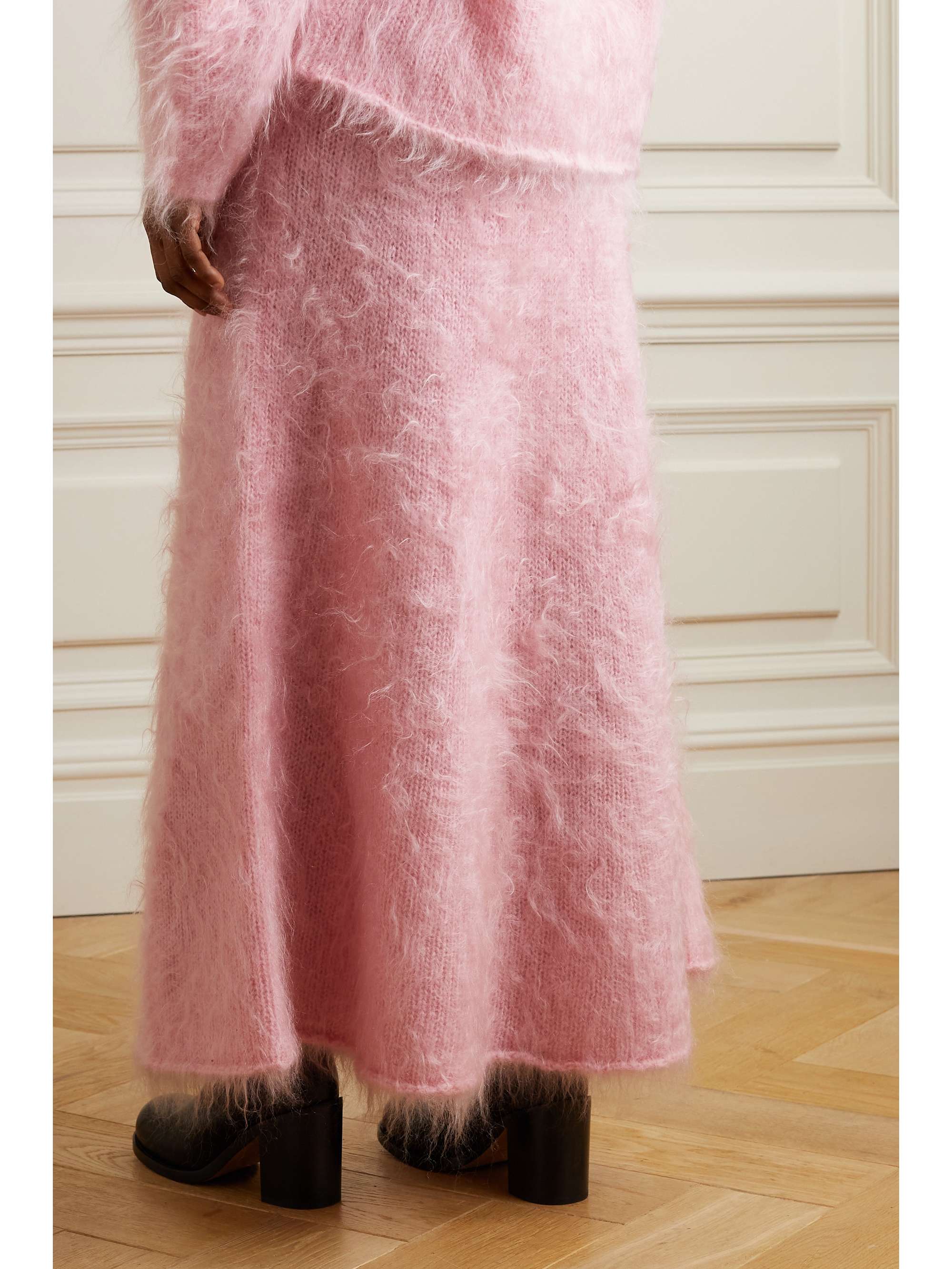 BY MALENE BIRGER Hamie mohair-blend midi skirt